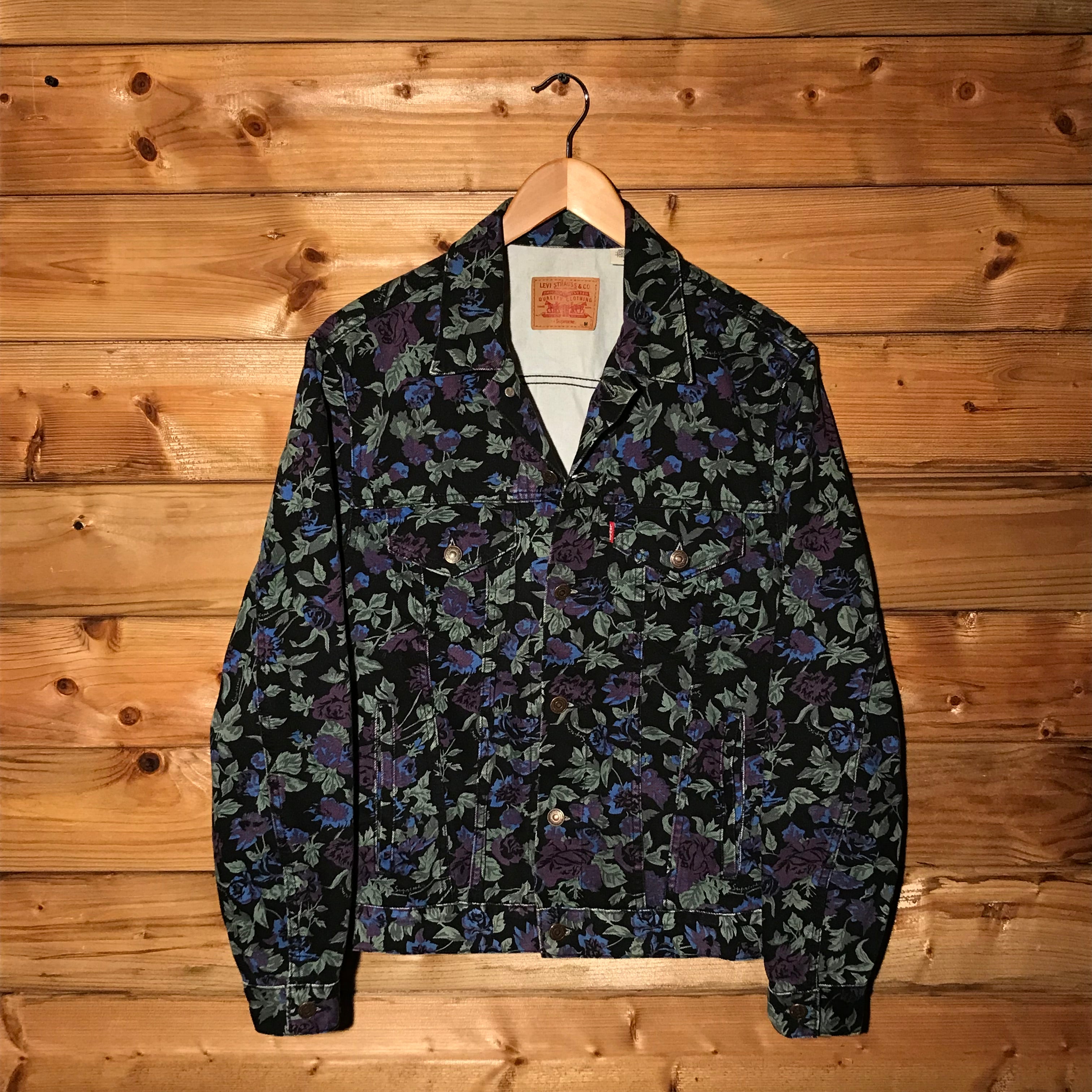 Supreme x levi's jacket on sale