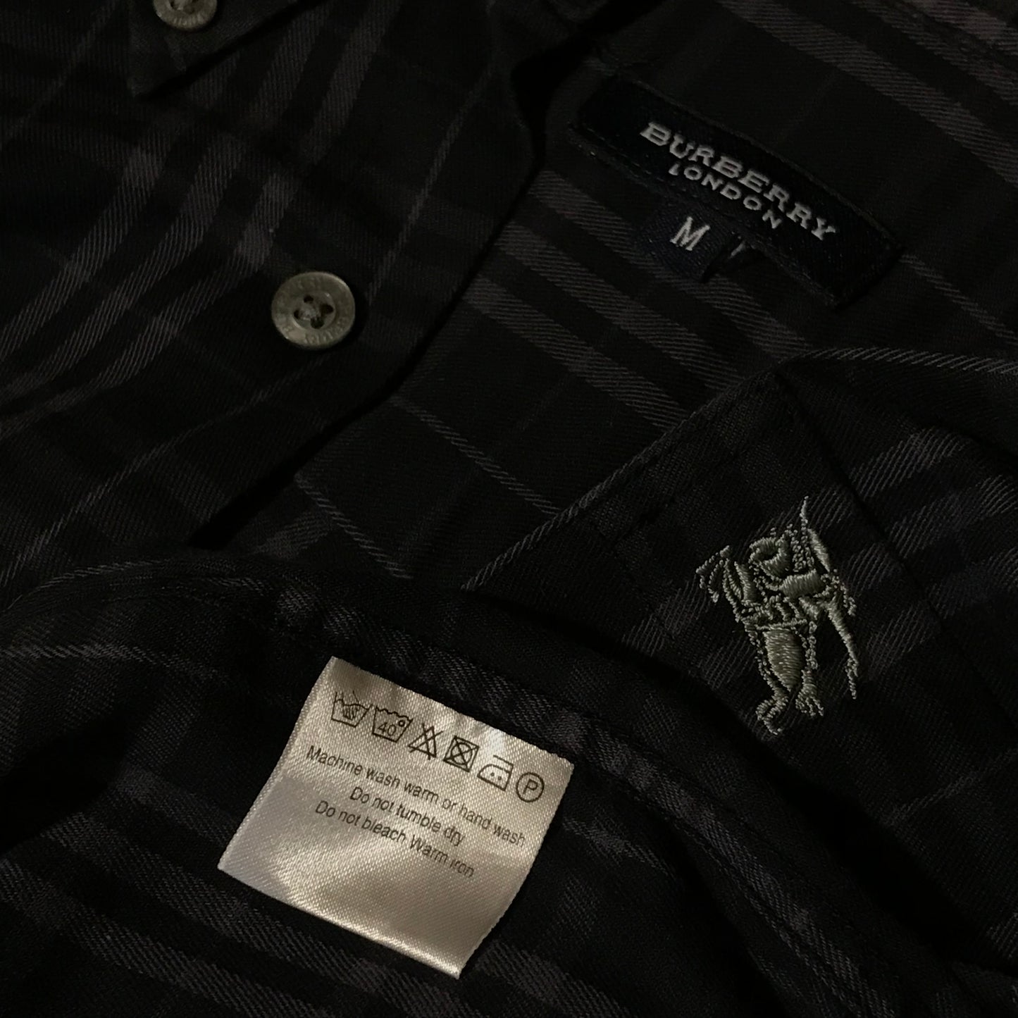 Burberry Nova Check Pattern short sleeve button up shirt