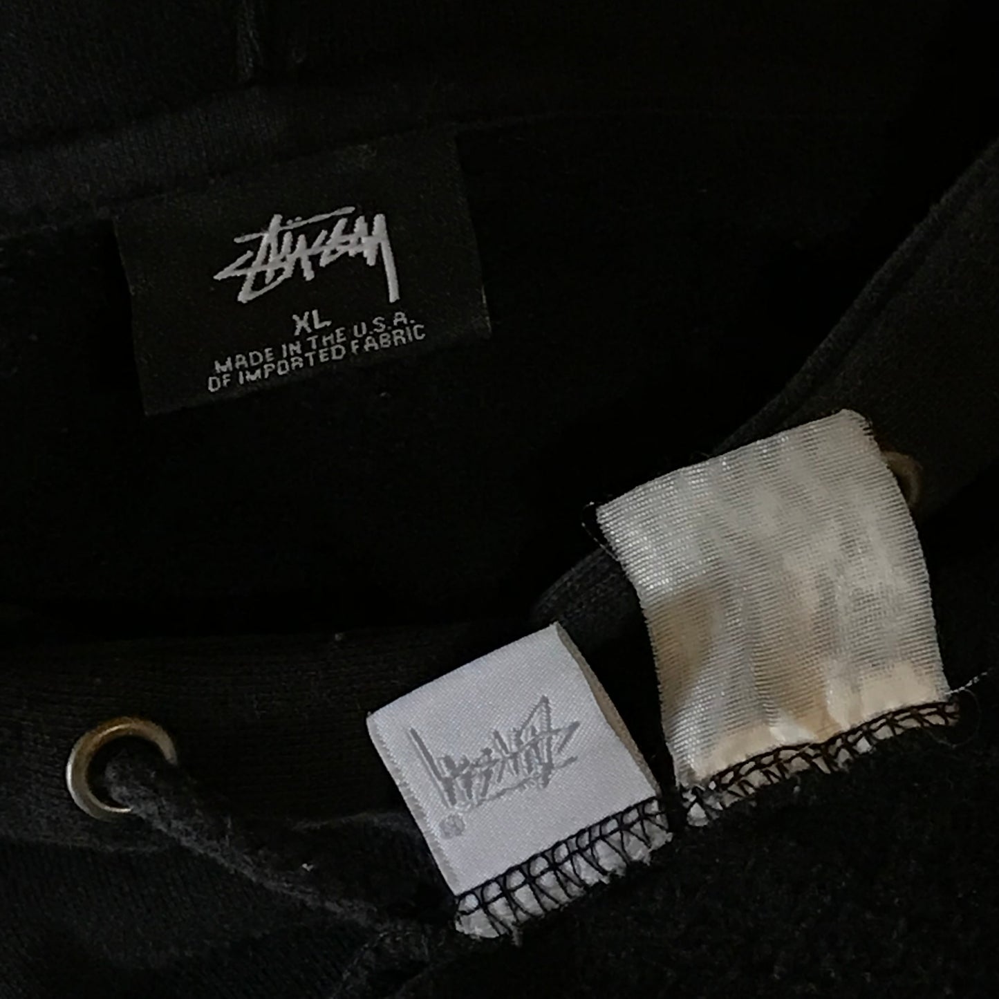 Stüssy Tonal Centre Script Spellout hoodie