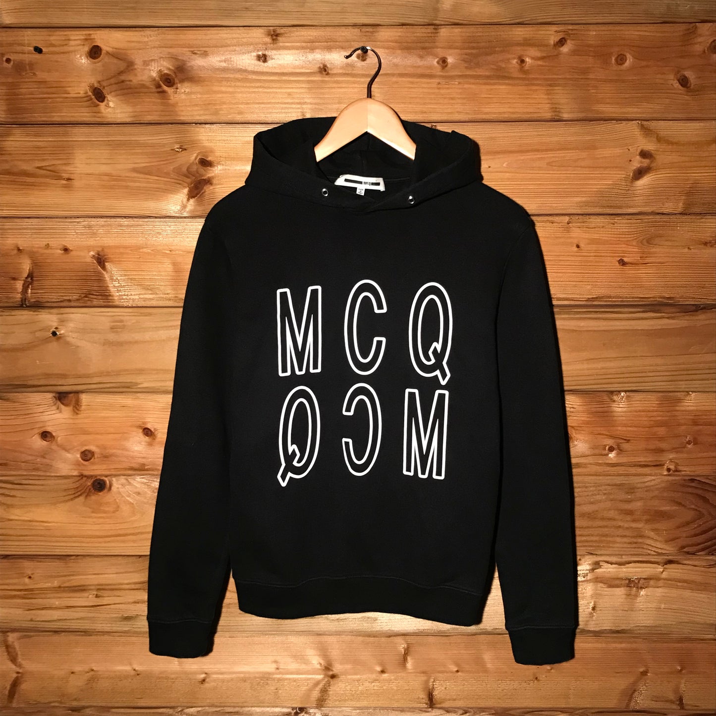 Alexander McQueen MCQ Double Spellout hoodie