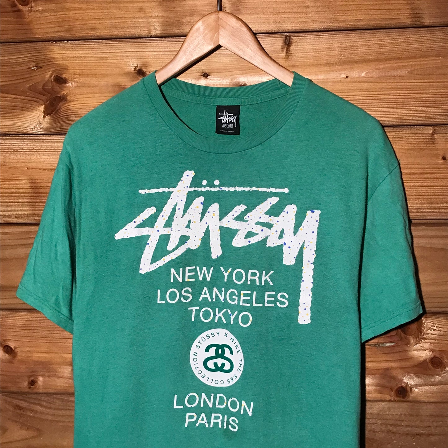 2012 Stüssy x Nike S&S World Tours t shirt