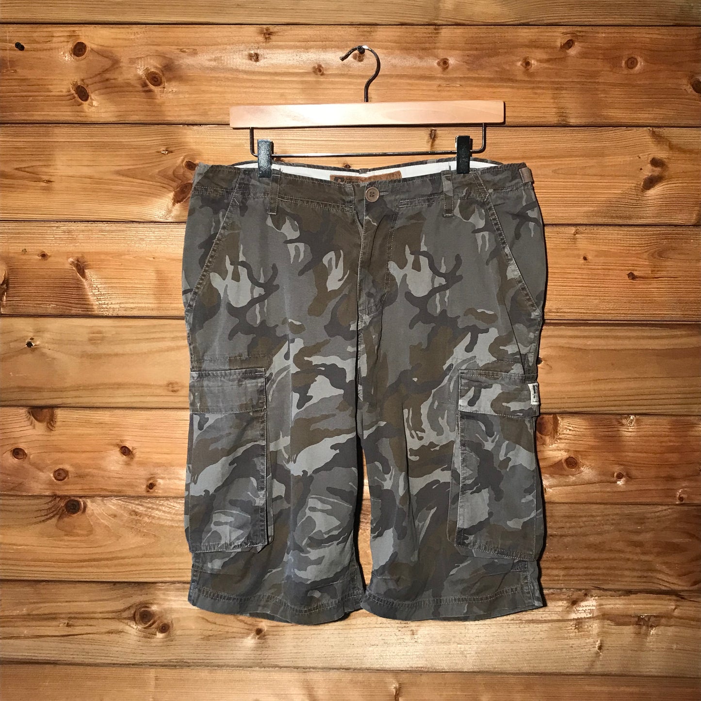 Russell Athletic Camo cargo shorts