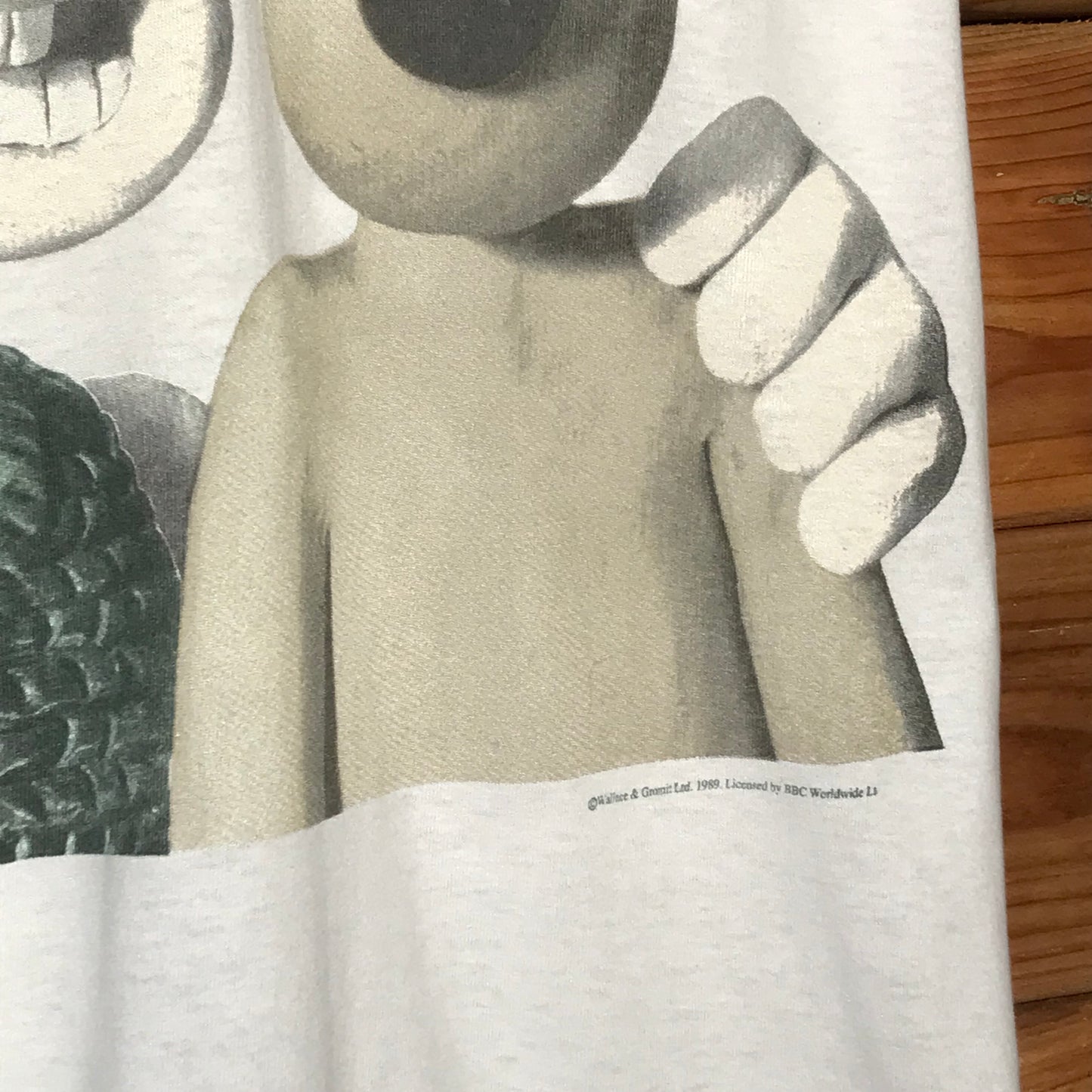 1989 Wallace & Gromit Photo t shirt