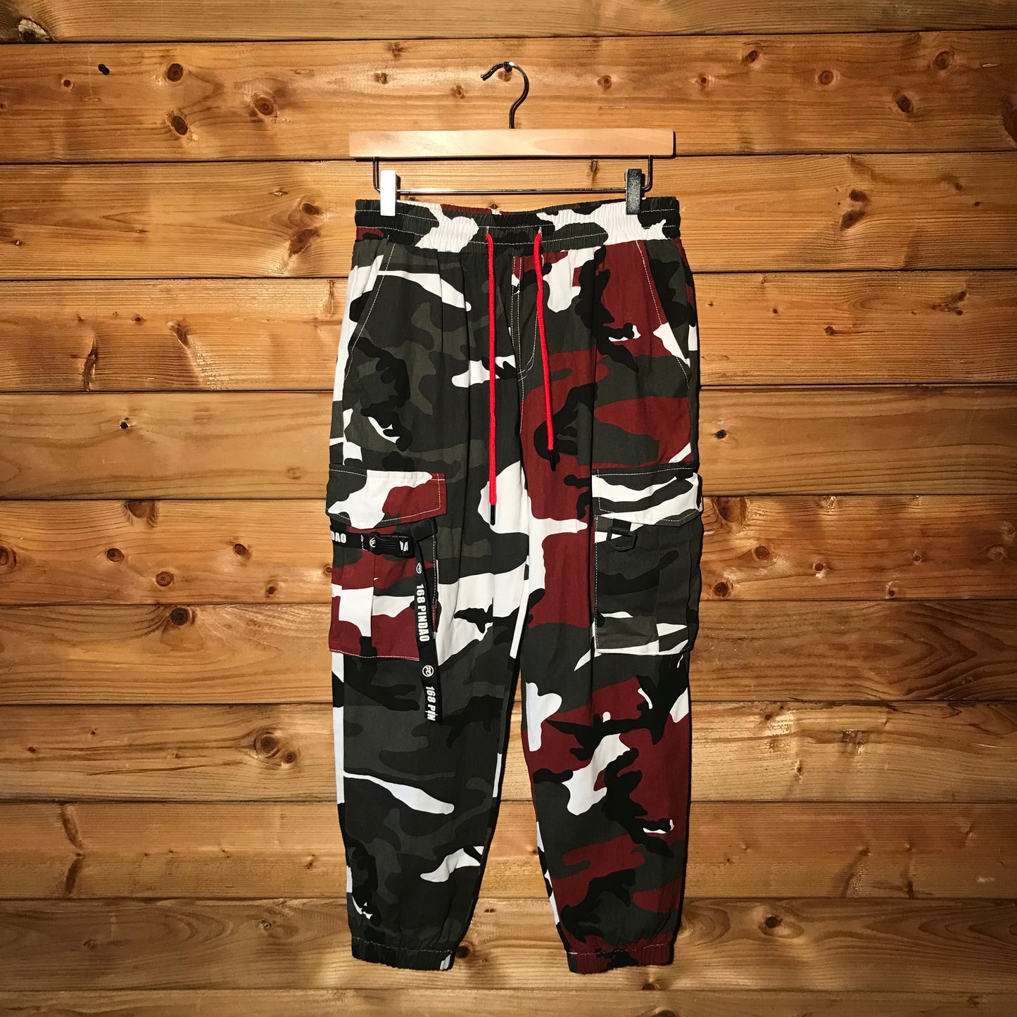 Yuxing Camo cargo trousers