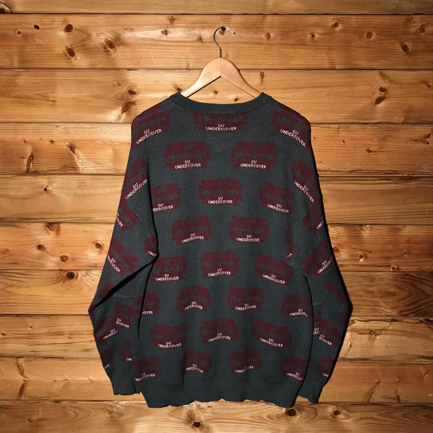 Undercover x GU Razor Blades Jacquard knit sweatshirt