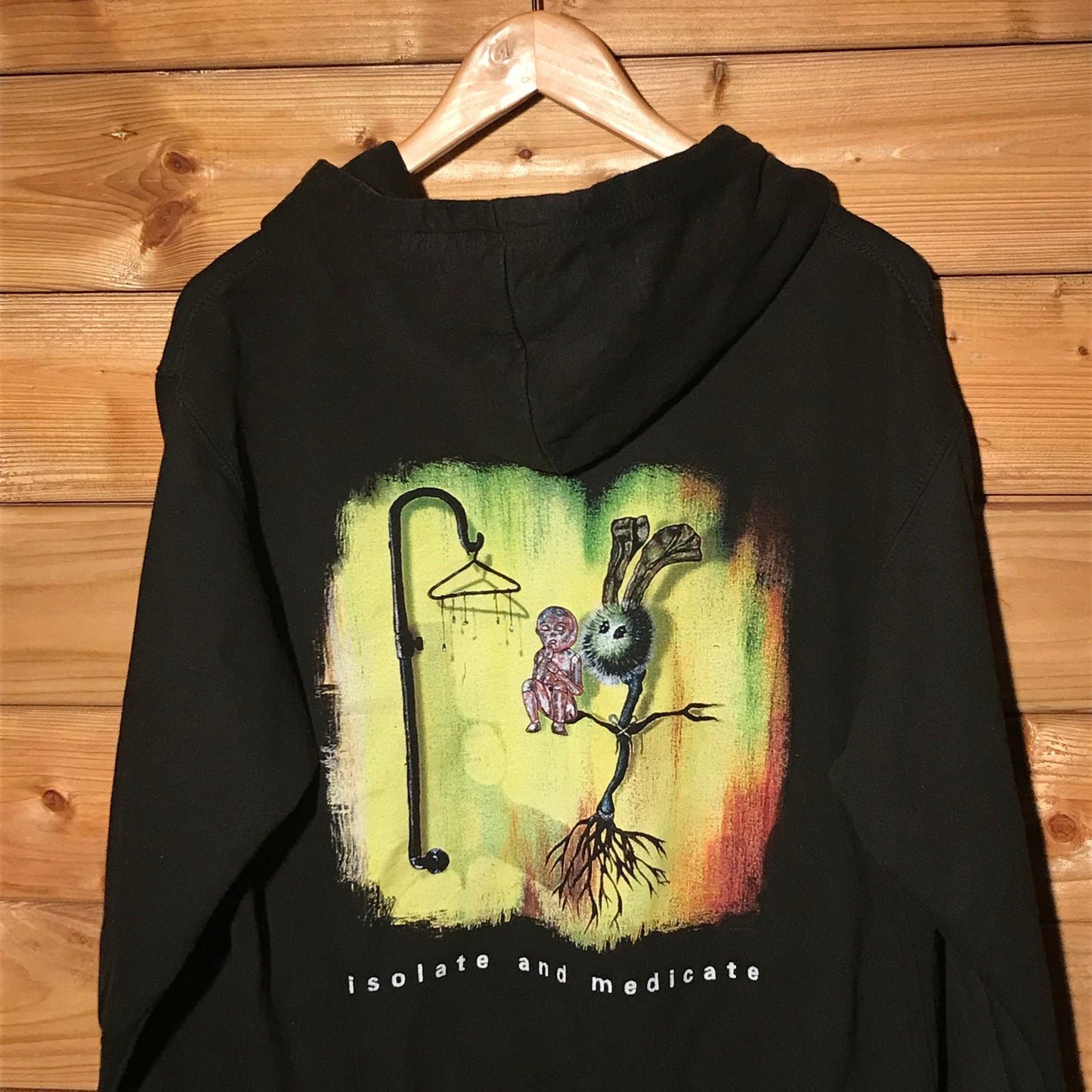 Seether Isolate And Medicate Album Cover zip up hoodie