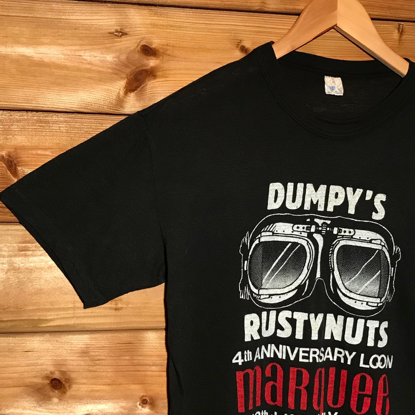 1985 Dumpy's Rusty Nuts Marquee Club London Concert t shirt