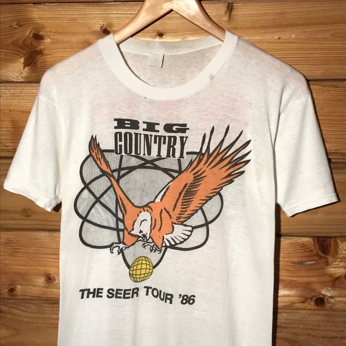 1986 Big Country The Seer UK Tour t shirt