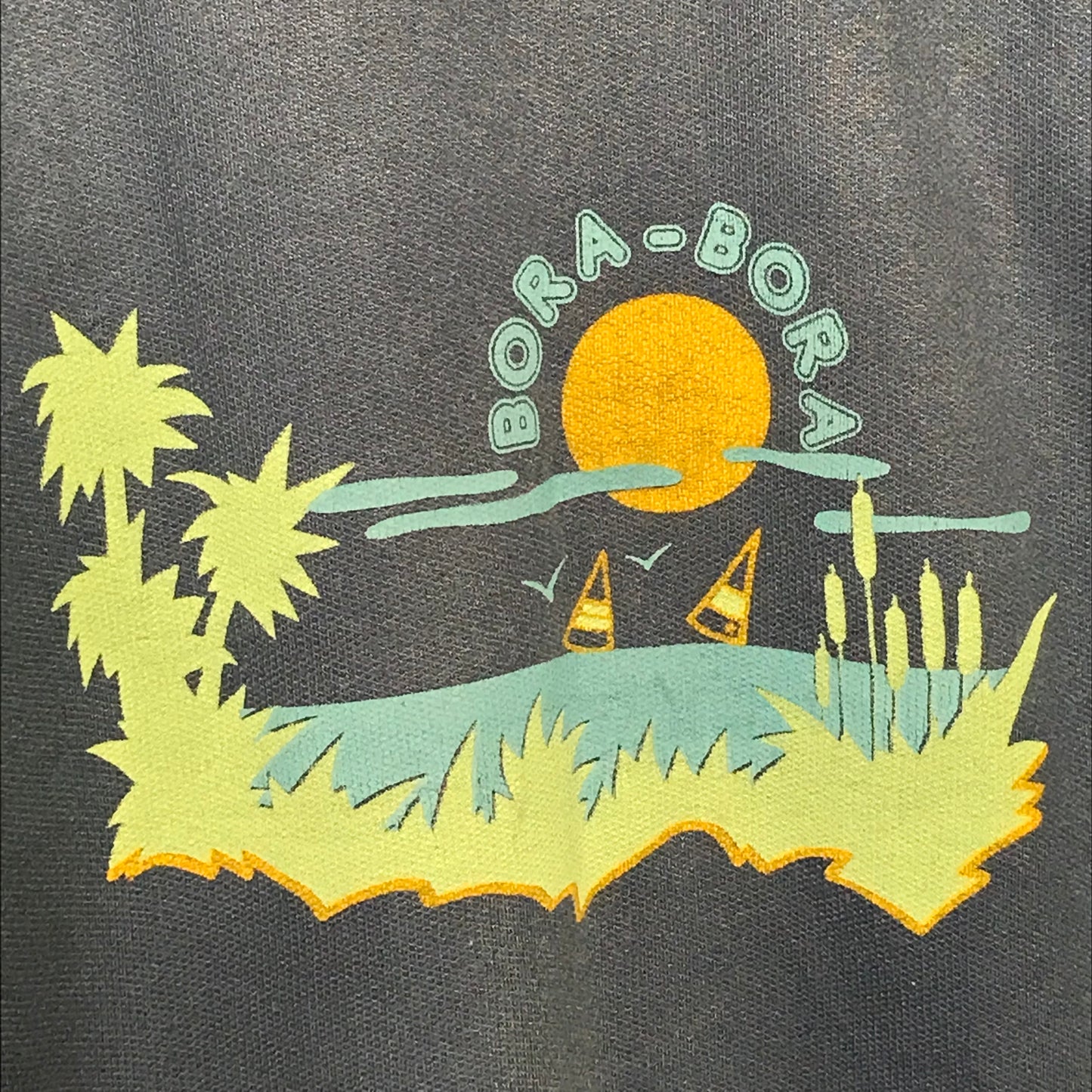 90s Bora Bora Beach Souvenir sweatshirt