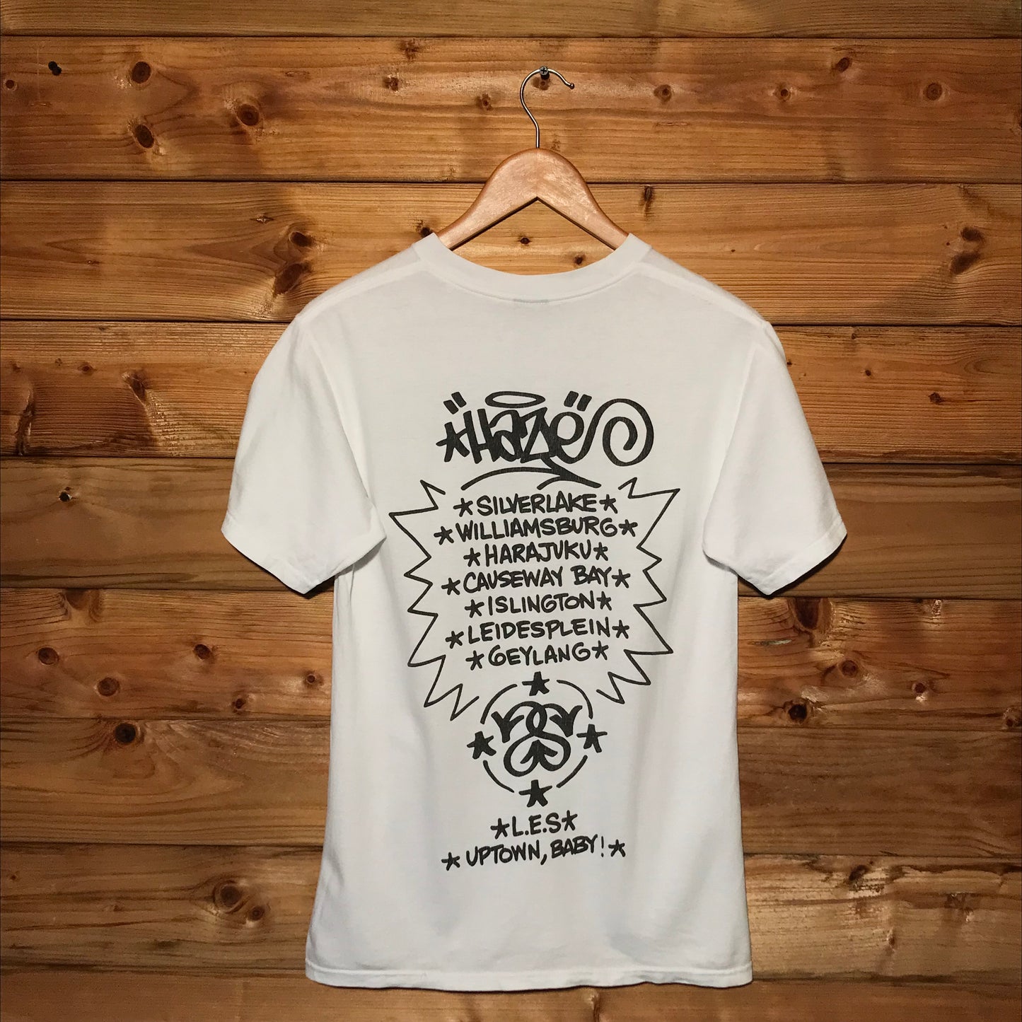 2006 Stüssy x Eric Haze World Tour t shirt