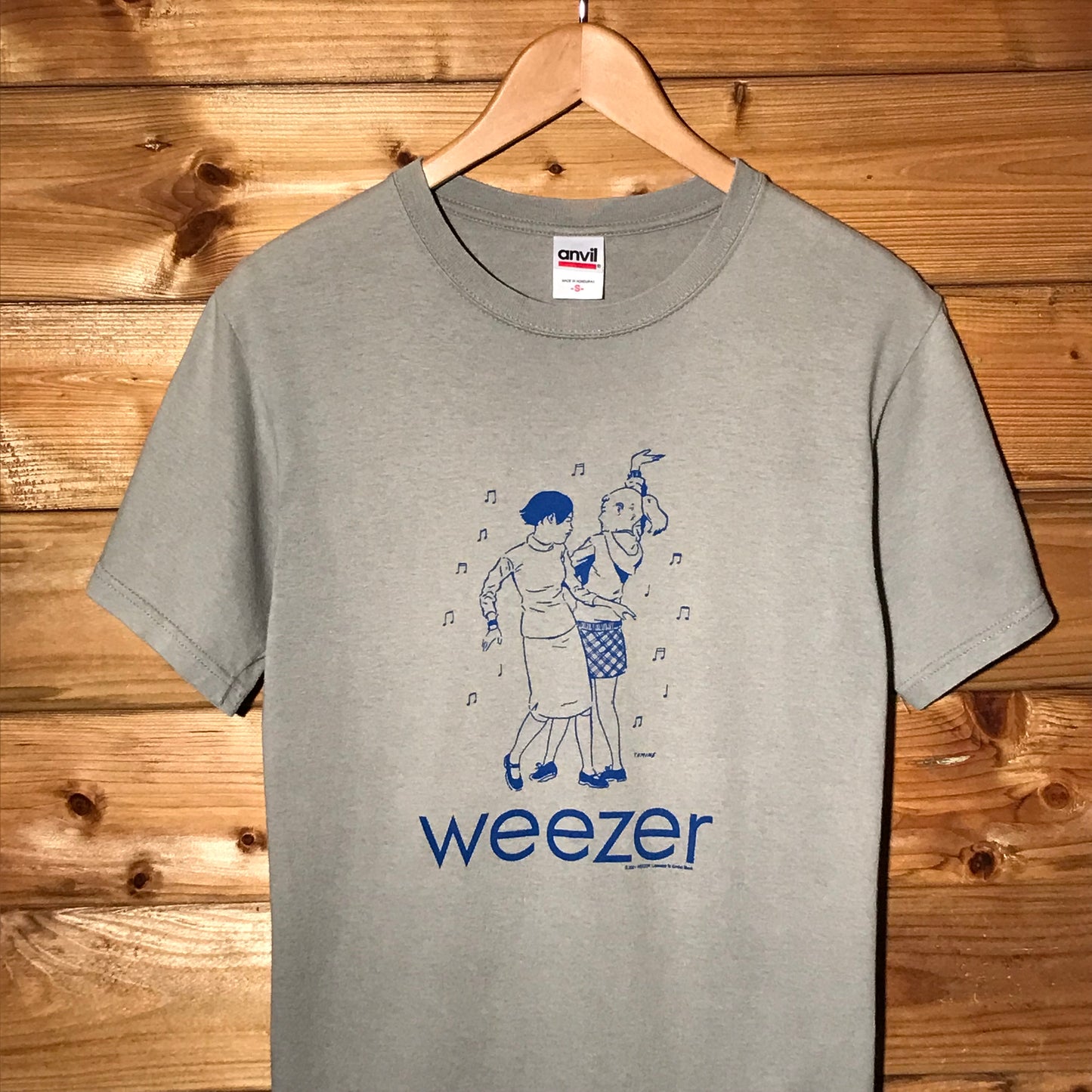 2001 Weezer Tomine Dancing Girls t shirt