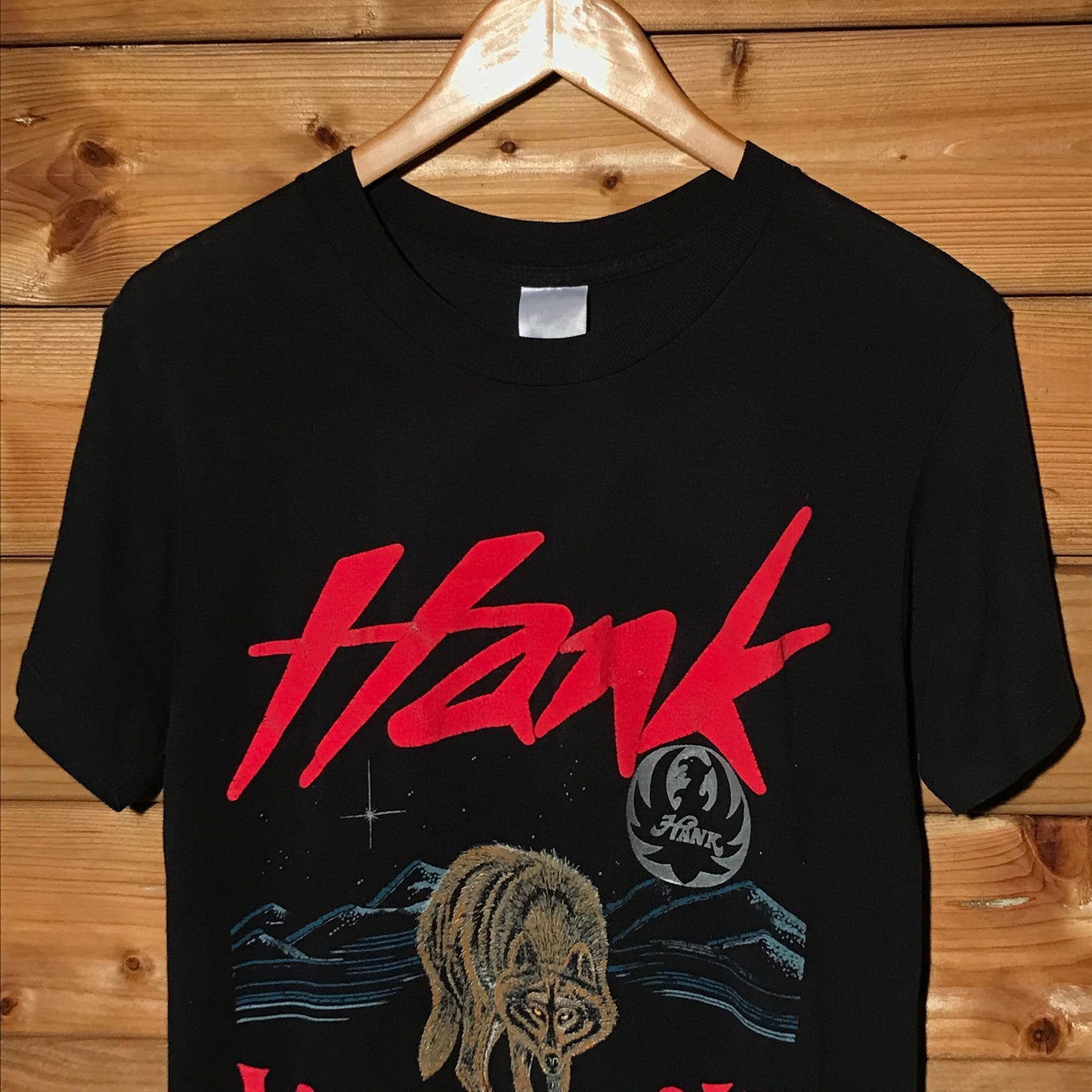 1990 Hank Williams JR Lone Wolf Tour t shirt