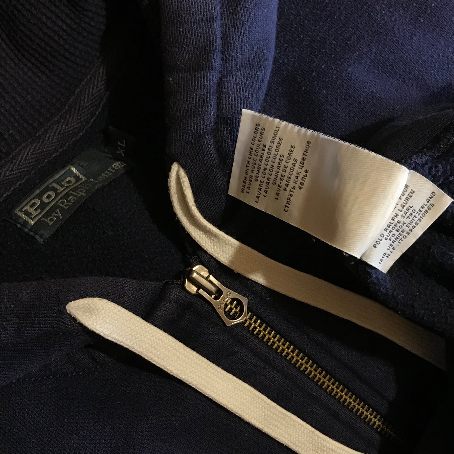 Polo Ralph Lauren Essentials zip up hoodie