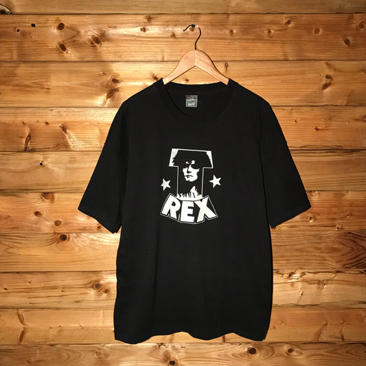 90s T. Rex Centre Spellout Band t shirt