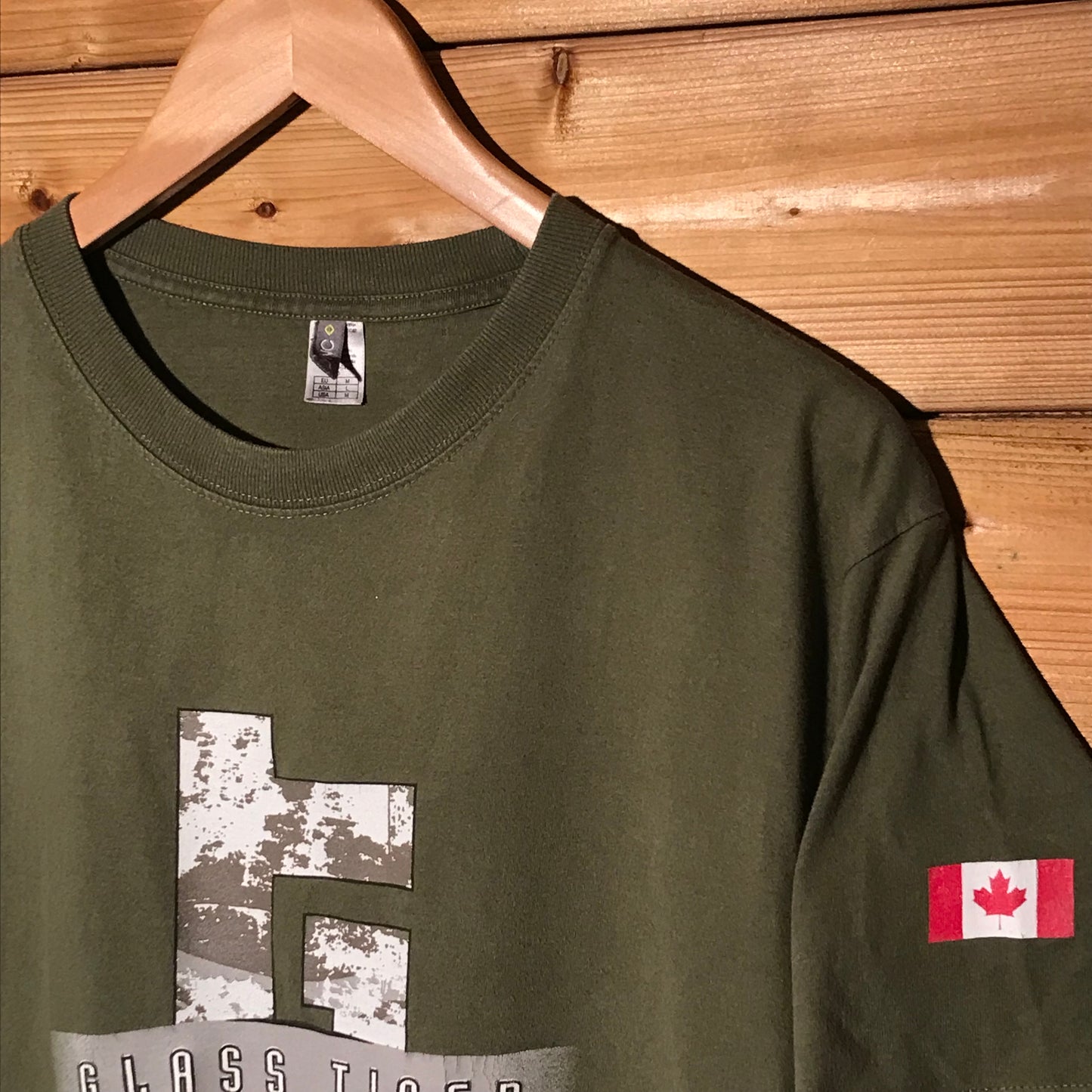 Glass Tiger Canada Maple Leaf Band t shirt