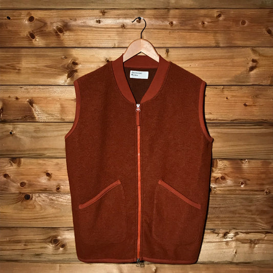 Universal Works Wool Fleece Waistcoat gilet