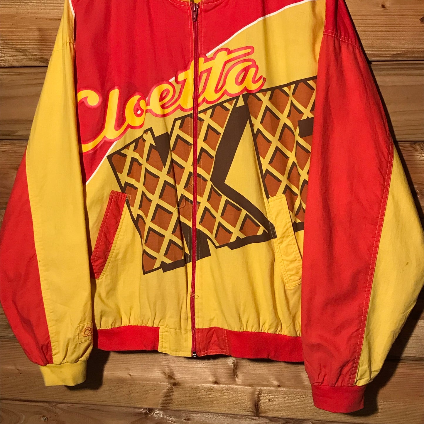 90s Cloetta Kex Choklad Promo bomber jacket