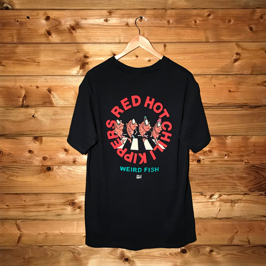 Weird Fish Red Hot Chilli Kippers Band Parody t shirt