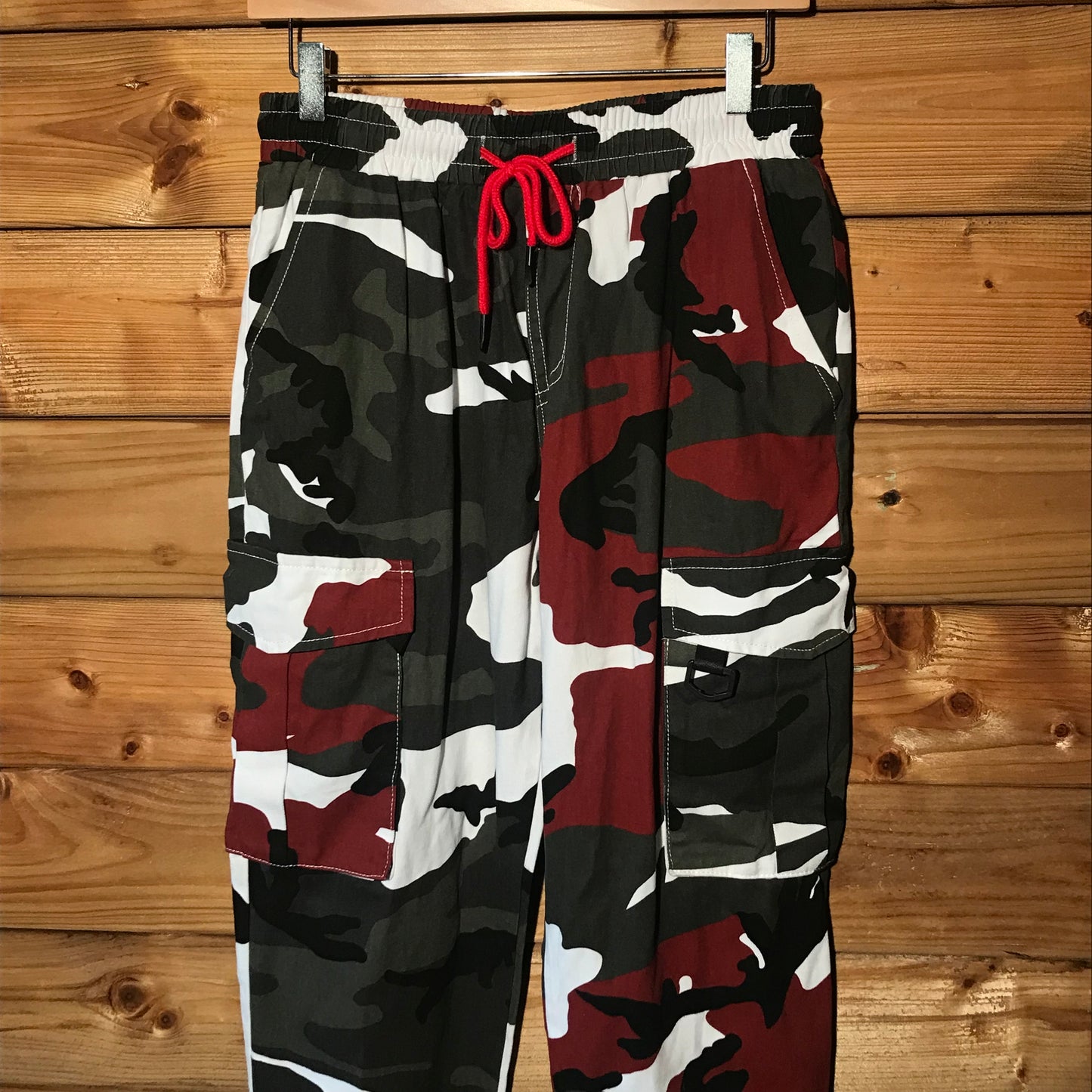 Yuxing Camo cargo trousers