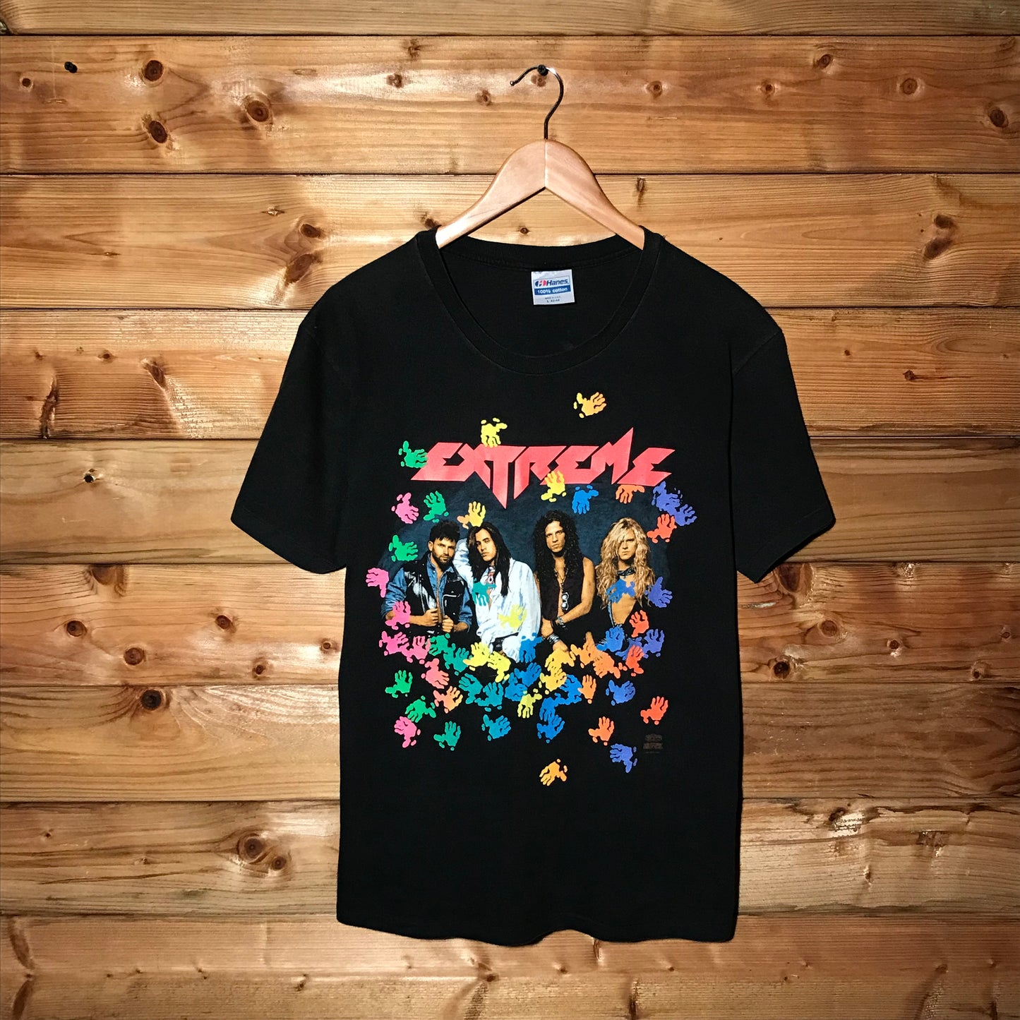 1991 Extreme Pornograffitti Europe Tour t shirt