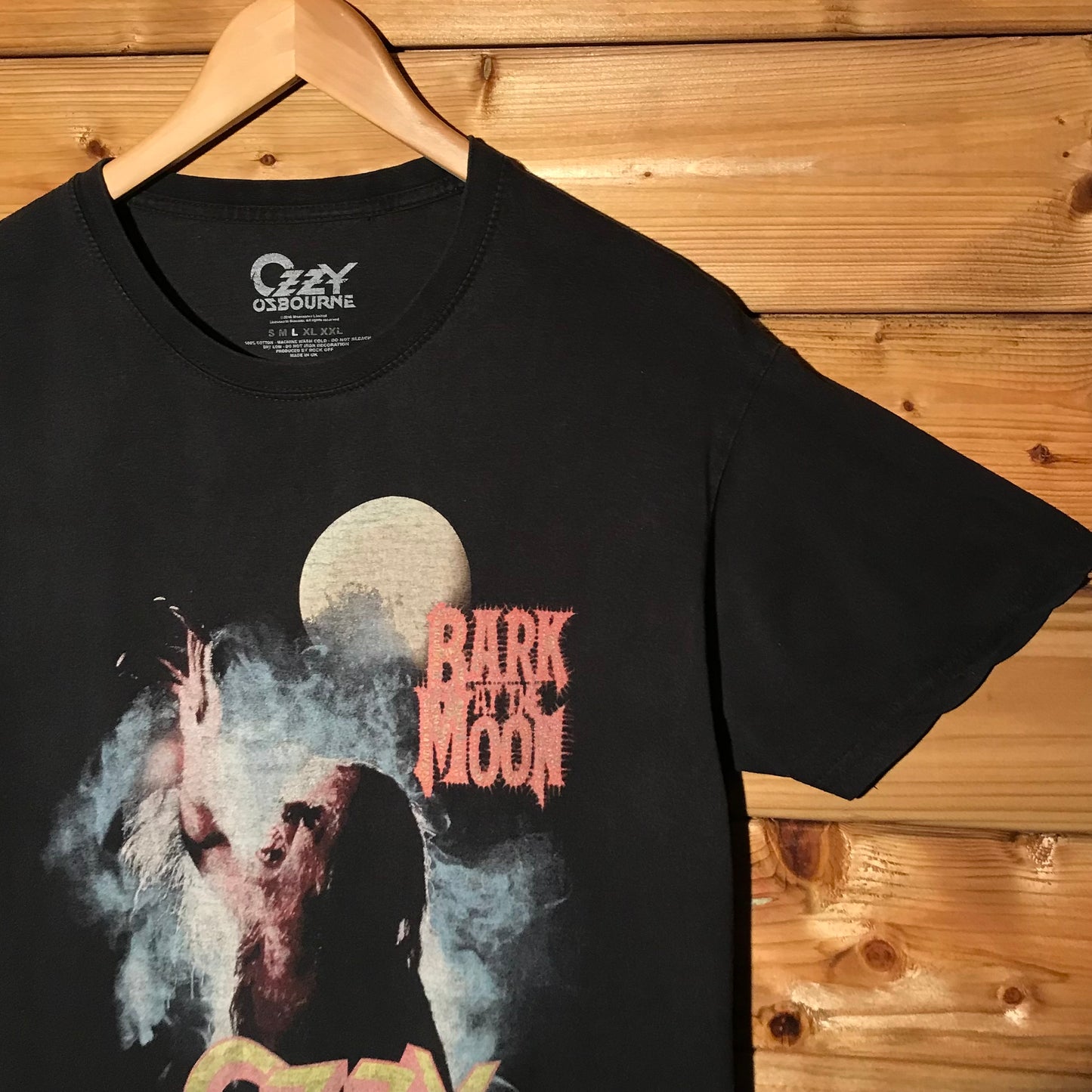 2016 Ozzy Osbourne Bark At The Moon Album t shirt