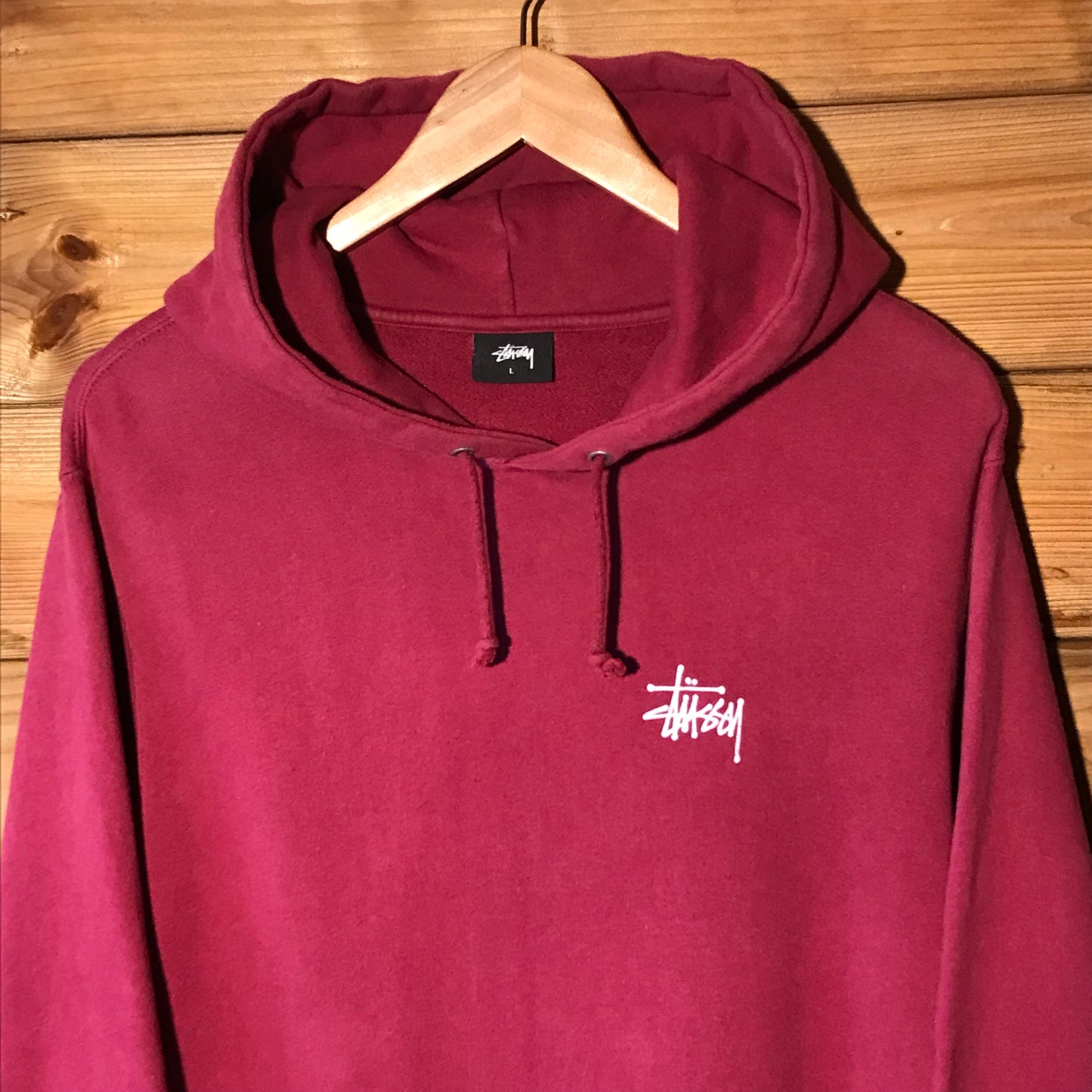 Stüssy Classic Double Script Spellout hoodie