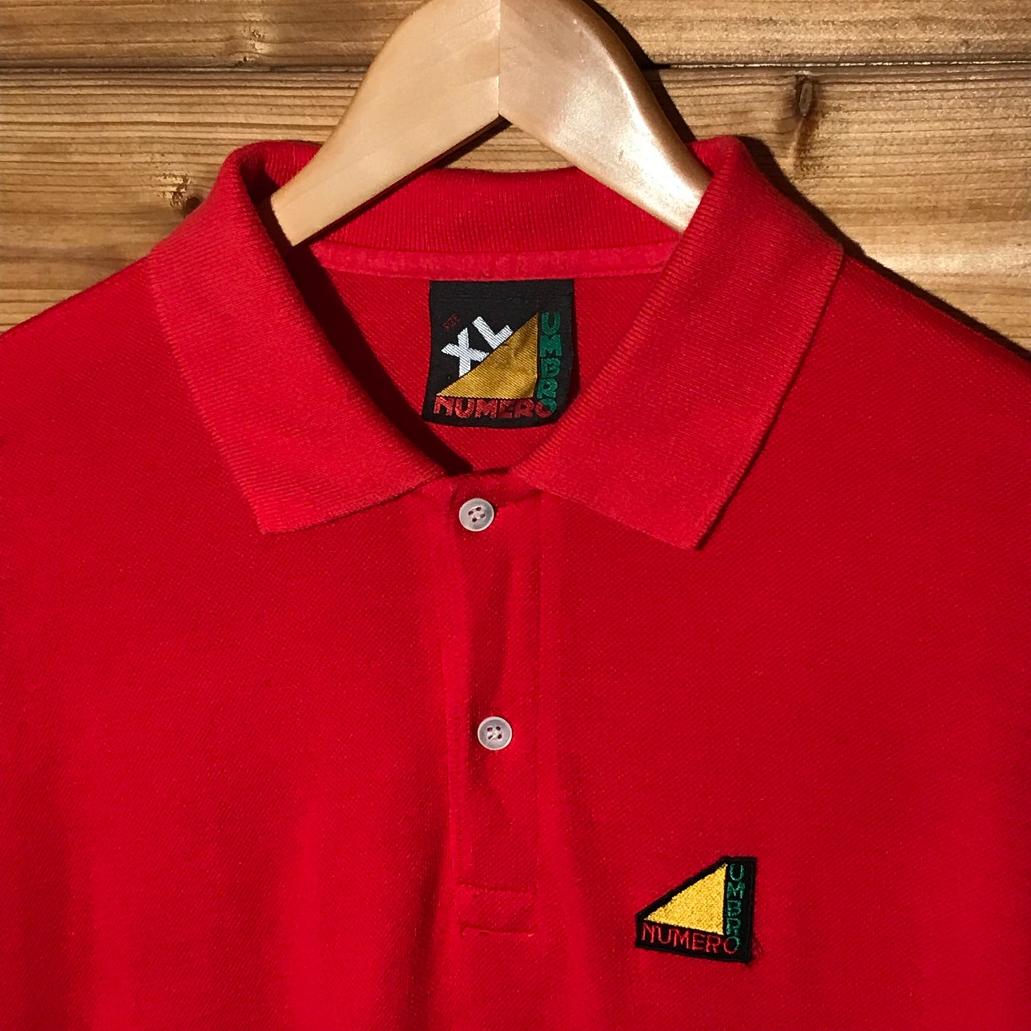 90s Umbro Numero long sleeve polo t shirt