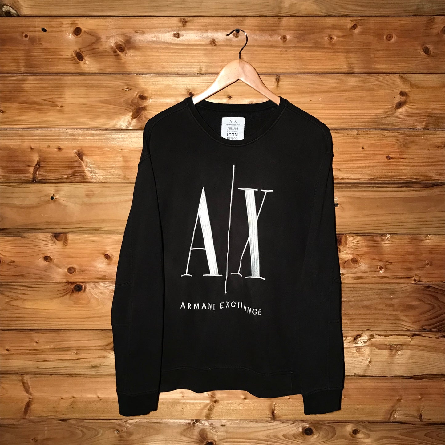 Armani Exchange Icon Period Spellout sweatshirt