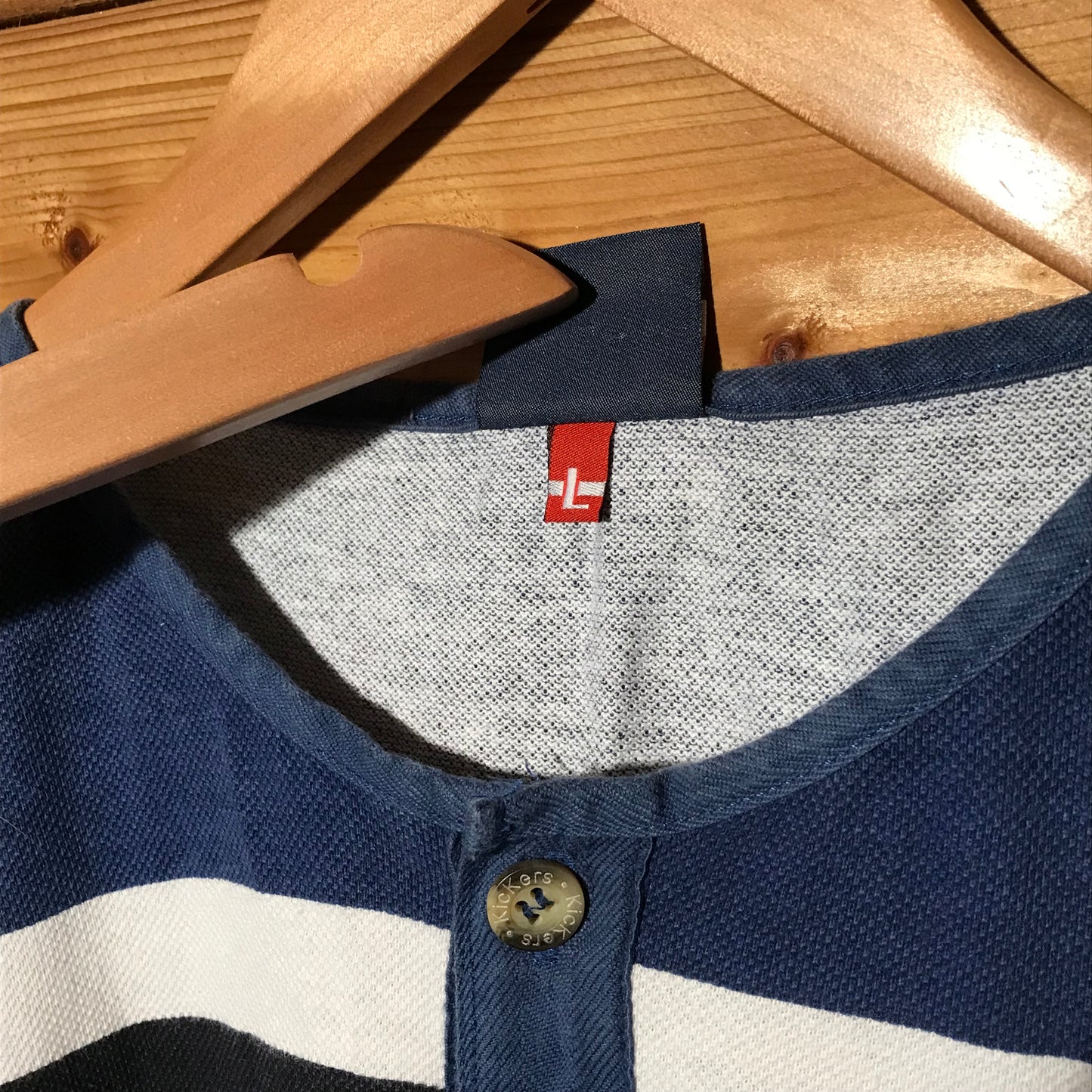 Kickers Striped polo t shirt