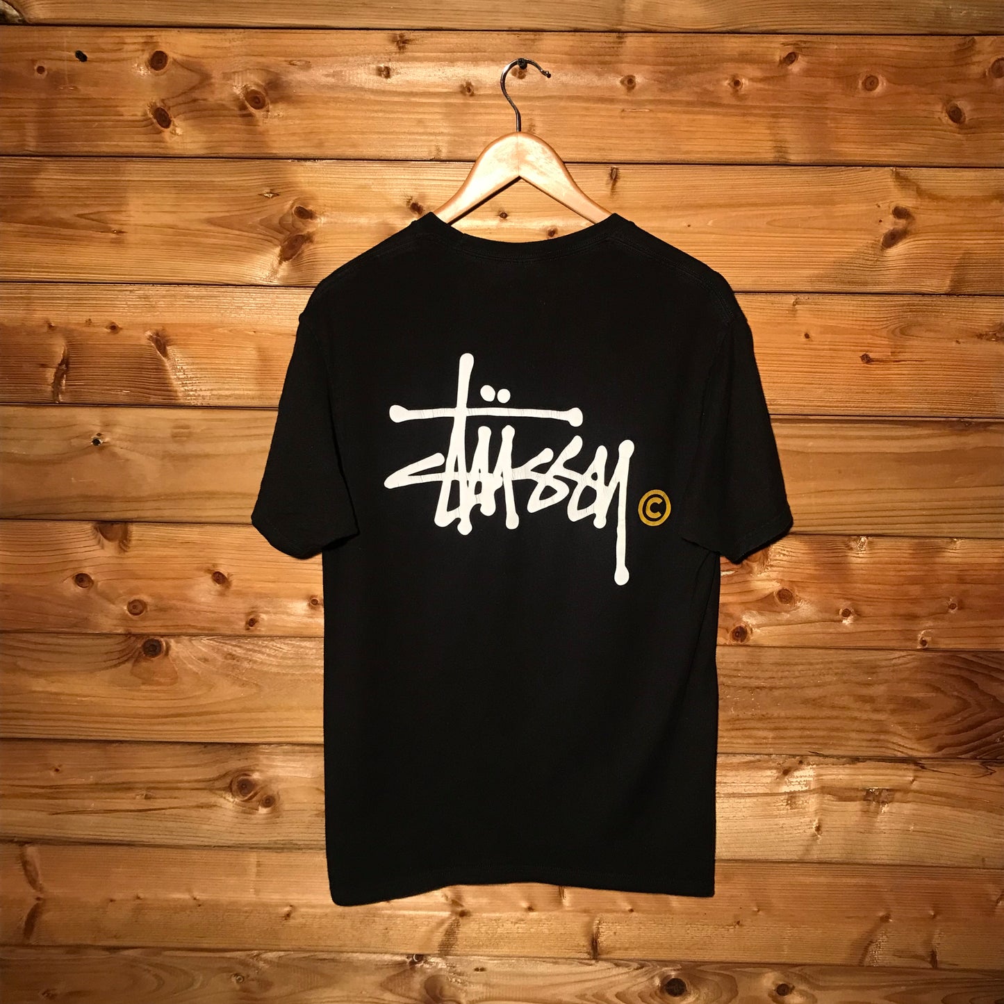 Stüssy Script Spellout t shirt