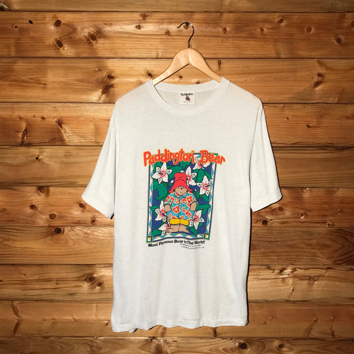 1994 Paddington Bear World Famous t shirt