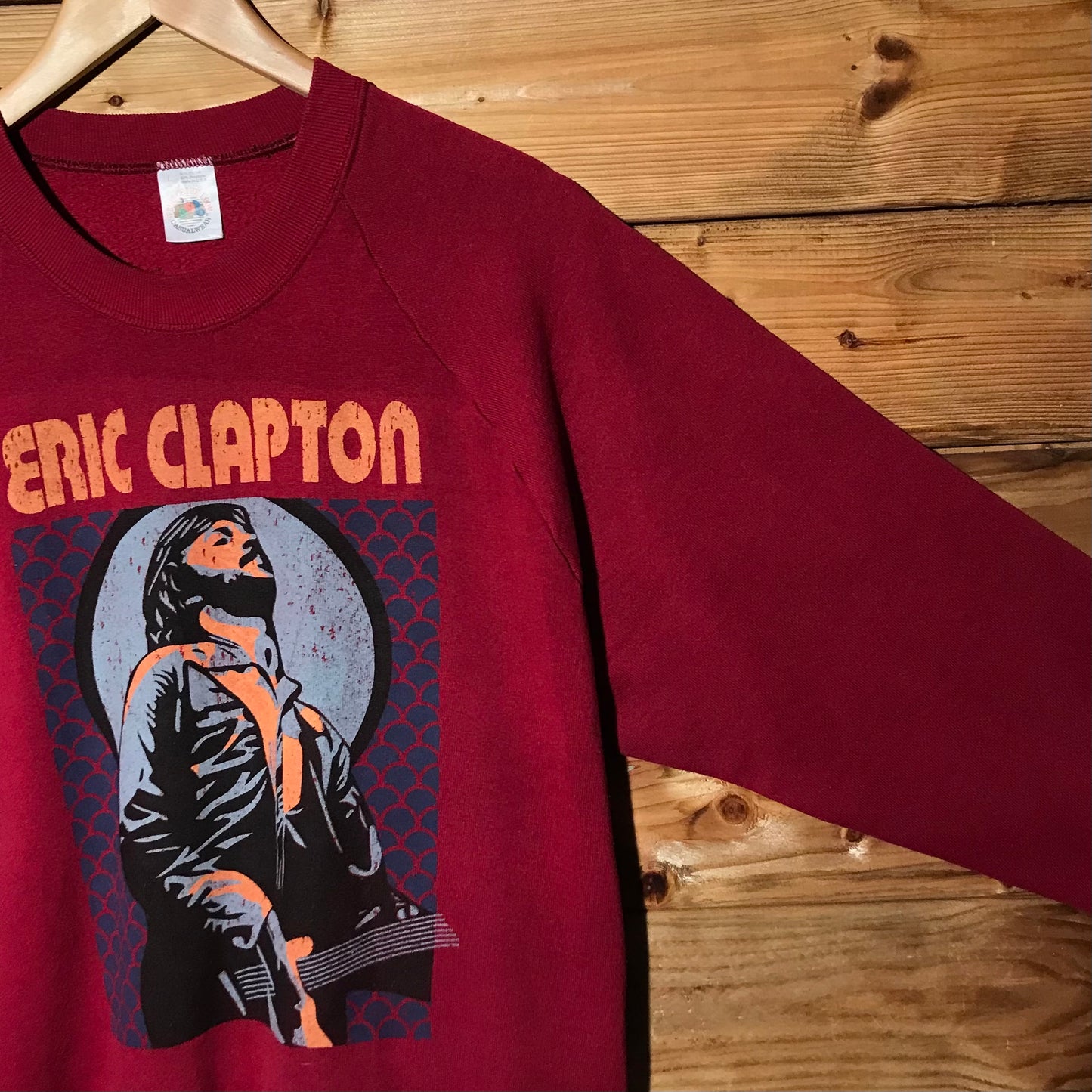 90s Eric Clapton Photo Graphic sweatshirt