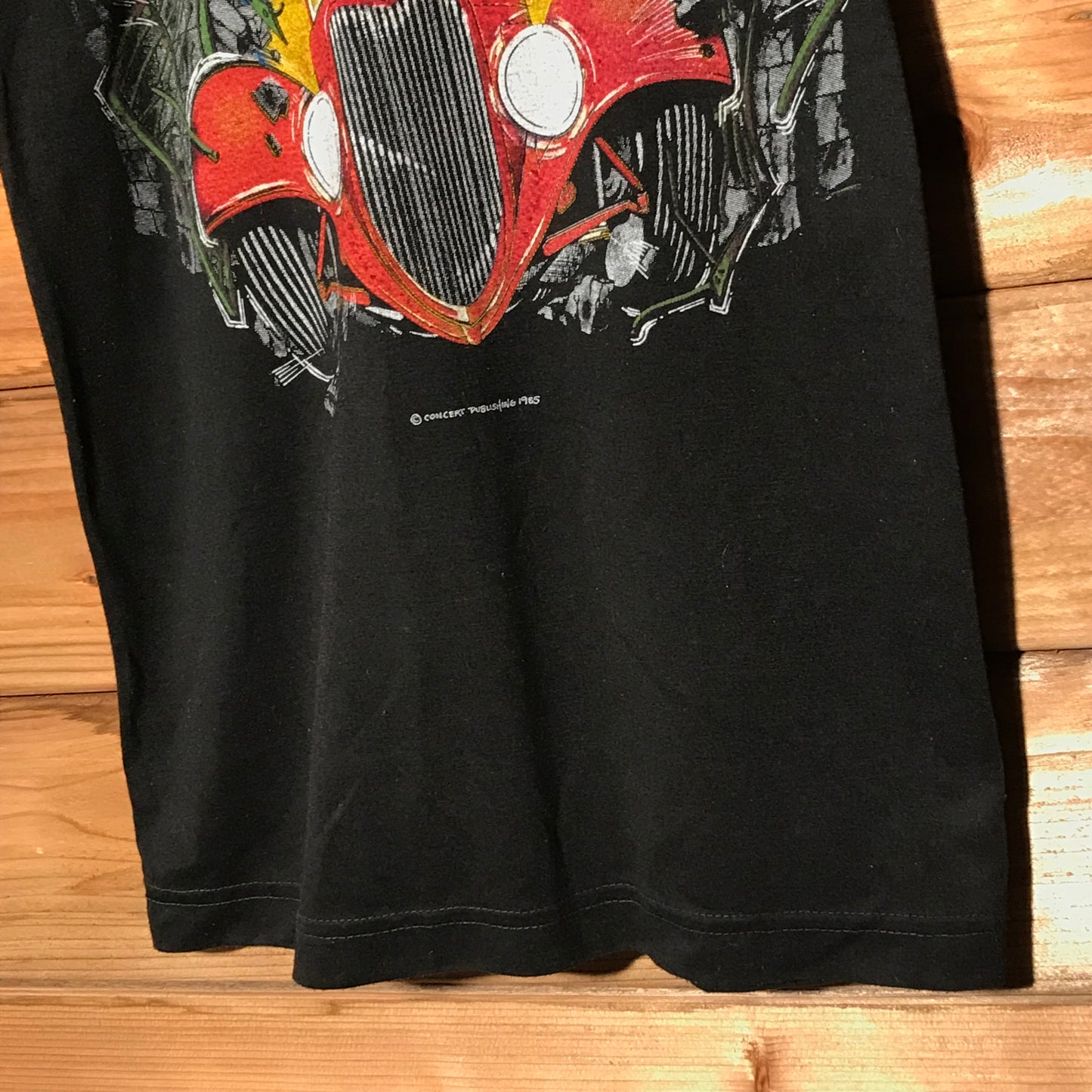 1985 ZZ Top Rocking The Castle Concert t shirt