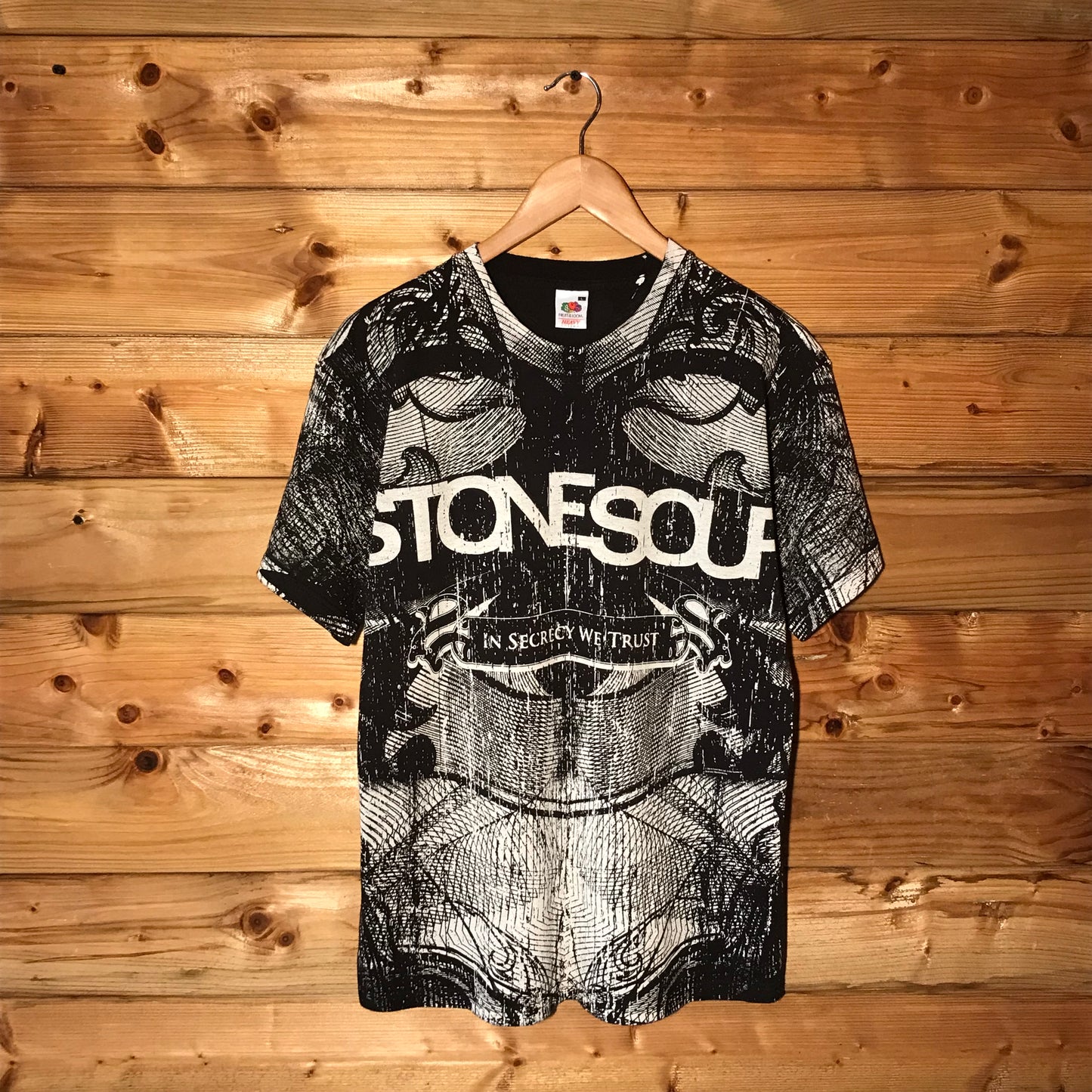 2010 Stone Sour Audio Secrecy Album AOP t shirt