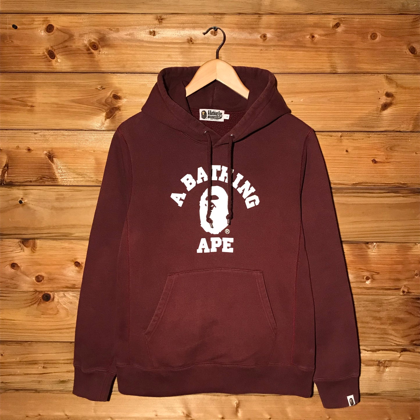 Bape, A Bathing Ape Classic College Spellout hoodie