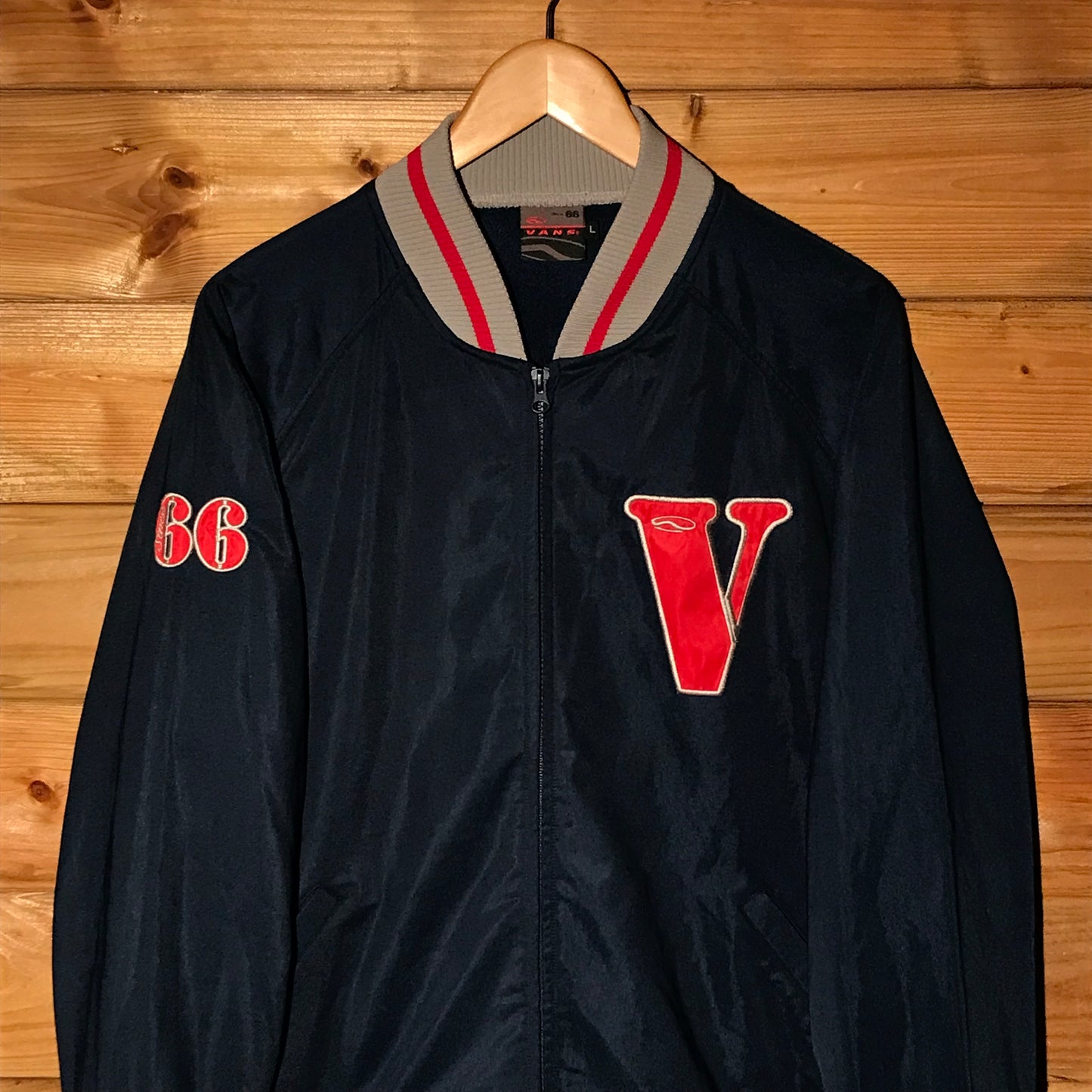 90s Vans V Logo track jacket