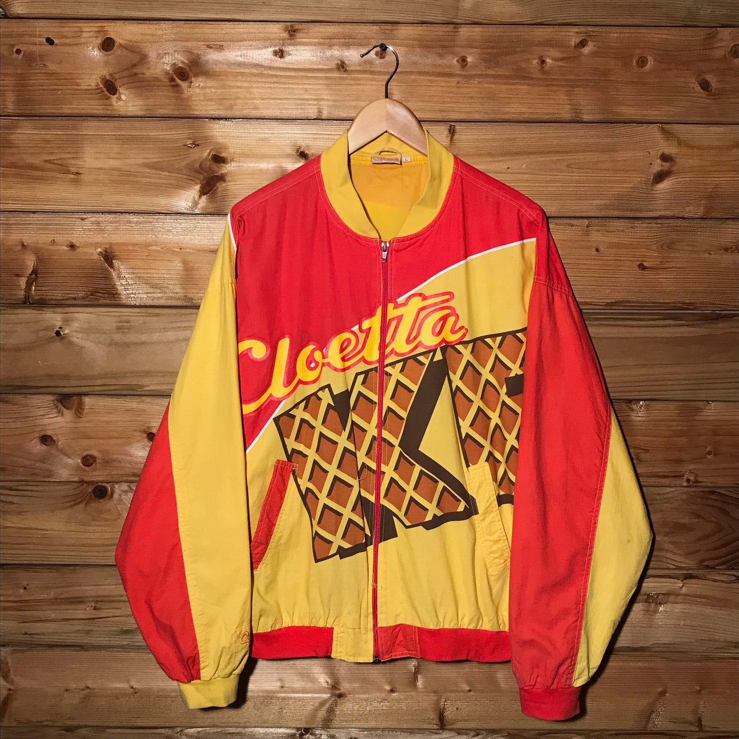 90s Cloetta Kex Choklad Promo bomber jacket