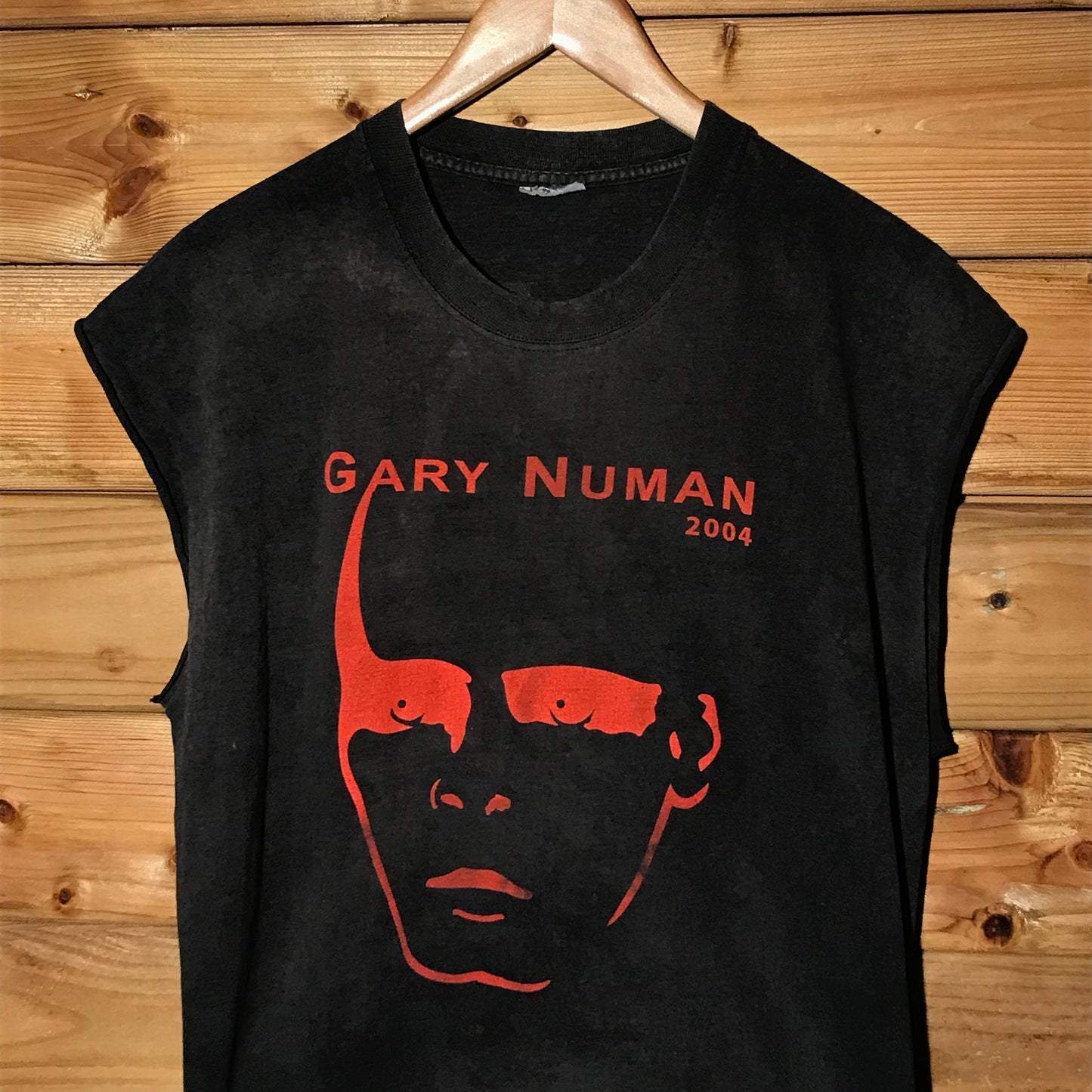 2004 Gary Numan UK Mini Tour tank top t shirt