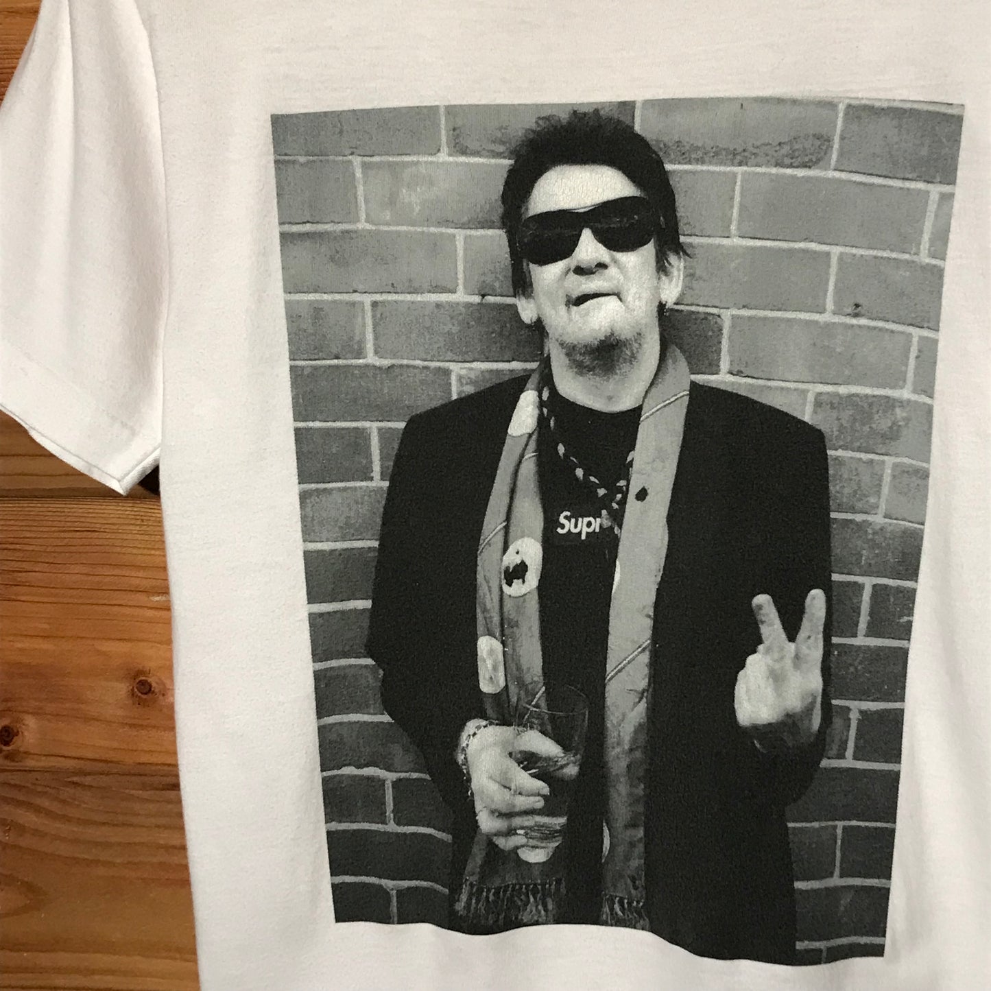 Supreme Shane MacGowan Photo t shirt