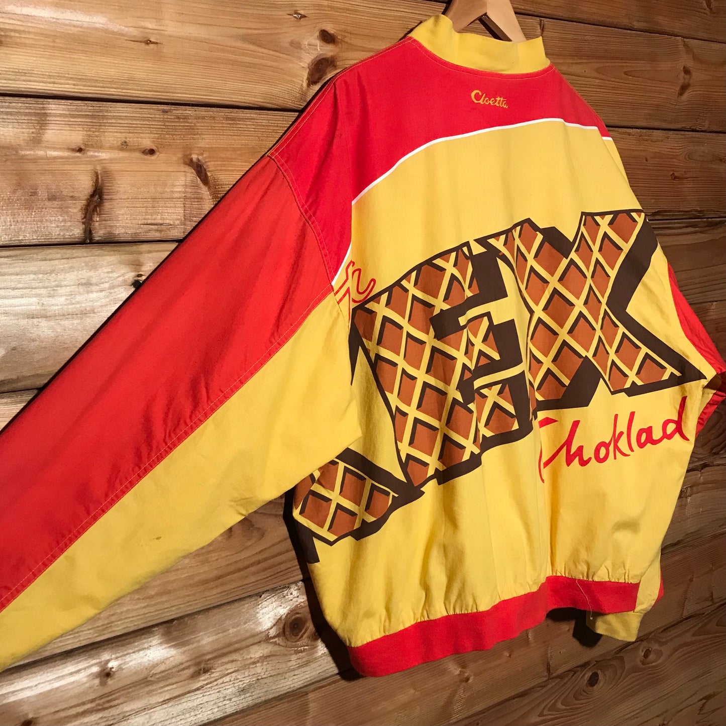 90s Cloetta Kex Choklad Promo bomber jacket