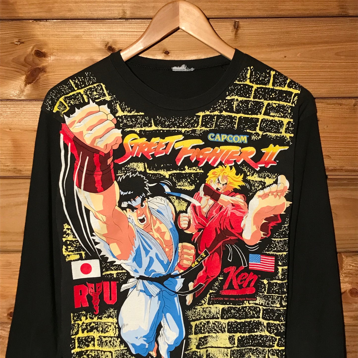 1994 Street Fighter 2 Promo long sleeve t shirt