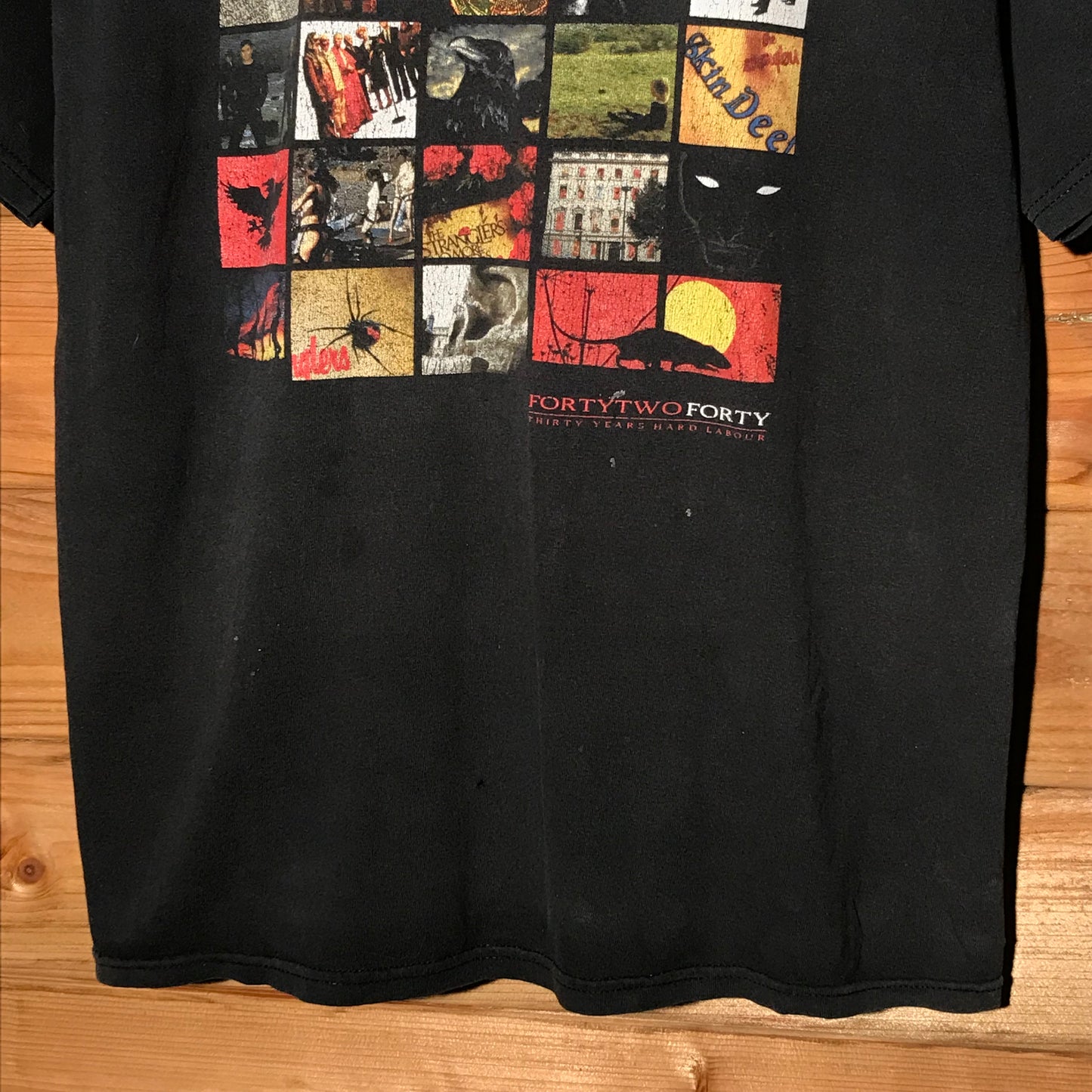 2012 The Stranglers FortyTwoForty Greatest Hits Tour t shirt