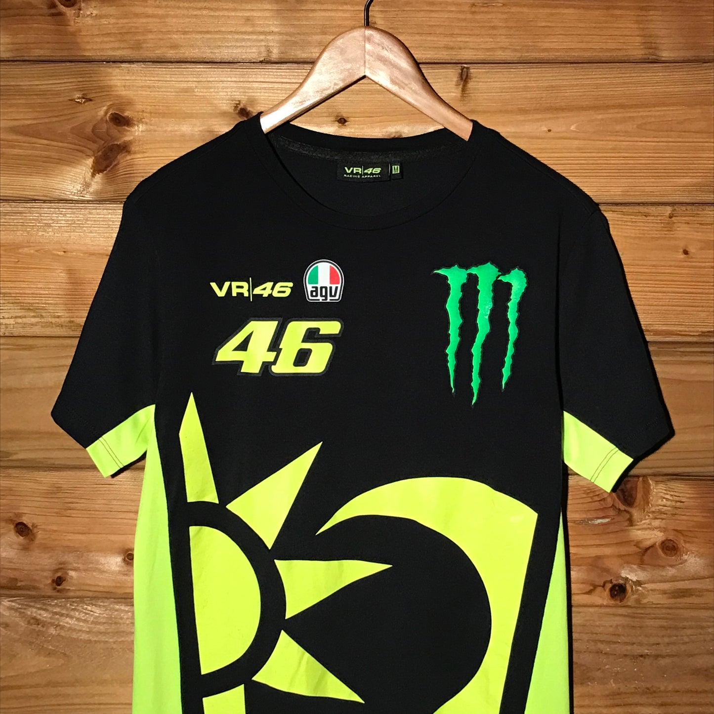 Valentino Rossi 46 Monster Energy Sponsor t shirt