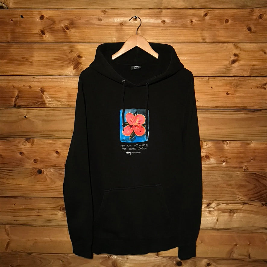 Stüssy Designs Hibiscus Flower Artwork hoodie