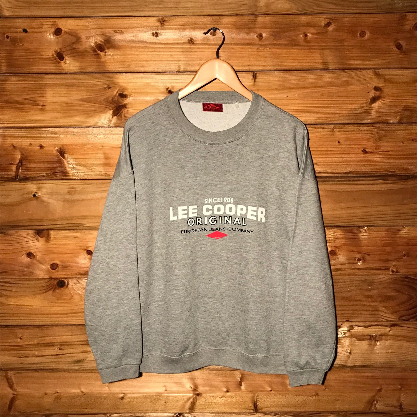 90s Lee Cooper Original Jeans Company Spellout sweatshirt