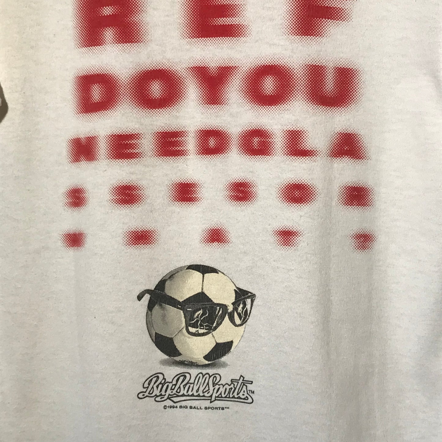 1994 BigBallSports Ref Needs Glasses t shirt