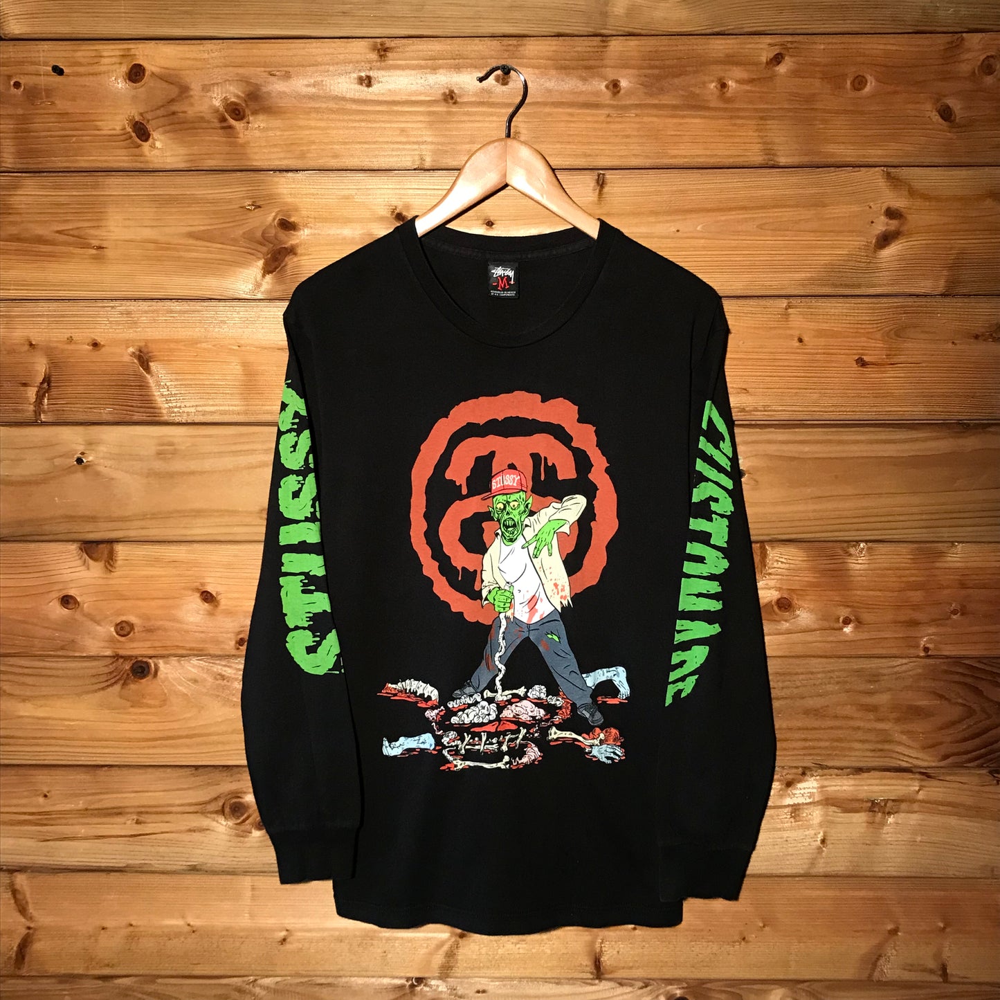 2008 Stüssy x Customade Zombie long sleeve t shirt