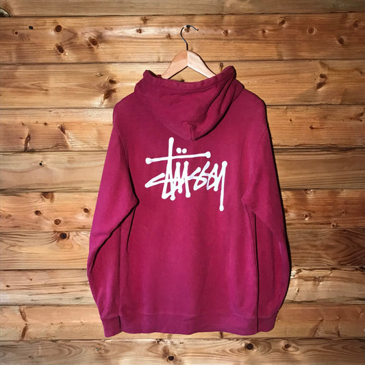 Stüssy Classic Double Script Spellout hoodie