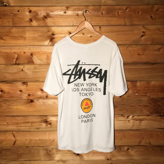 2023 Stüssy x Martine Rose Expect Perfection World Tour t shirt