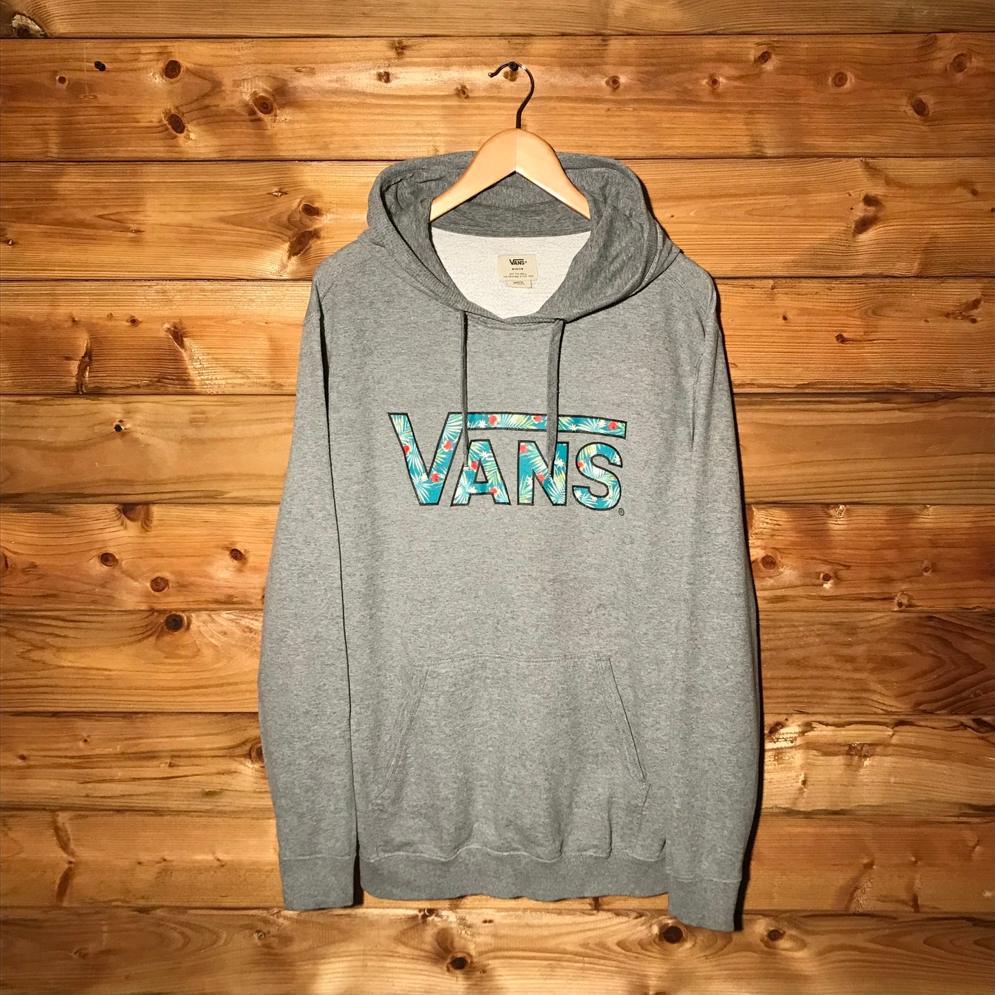 Vans Floral Centre Spellout hoodie